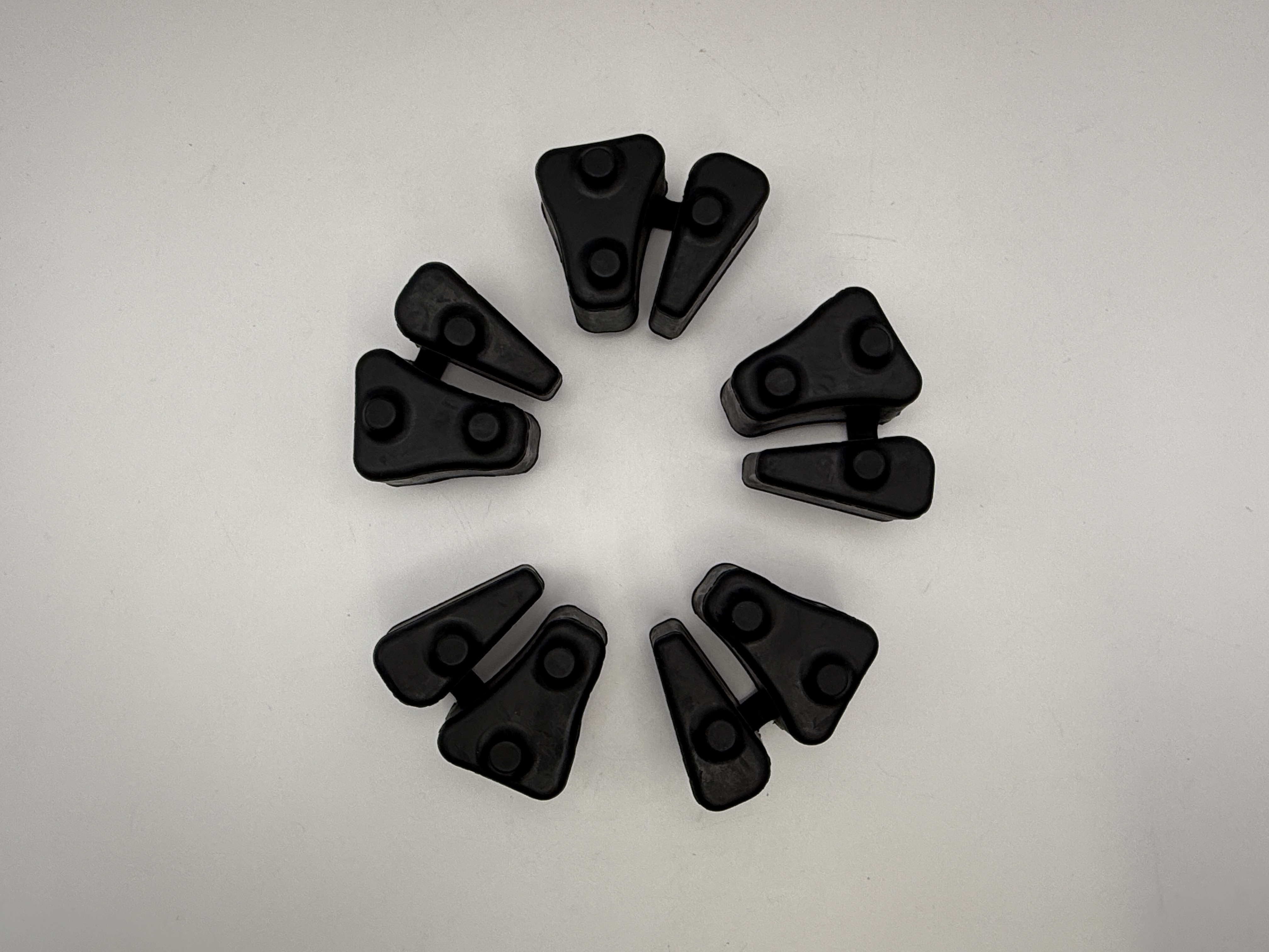 TourMax Sprocket Damper Cush Drive Rubbers Honda VTR1000F 97-06, XL1000V Varadero 00-06, CFR1000 Africa Twin 16-19 OE Ref: 41241-MBB-000, 06410-MBB-000