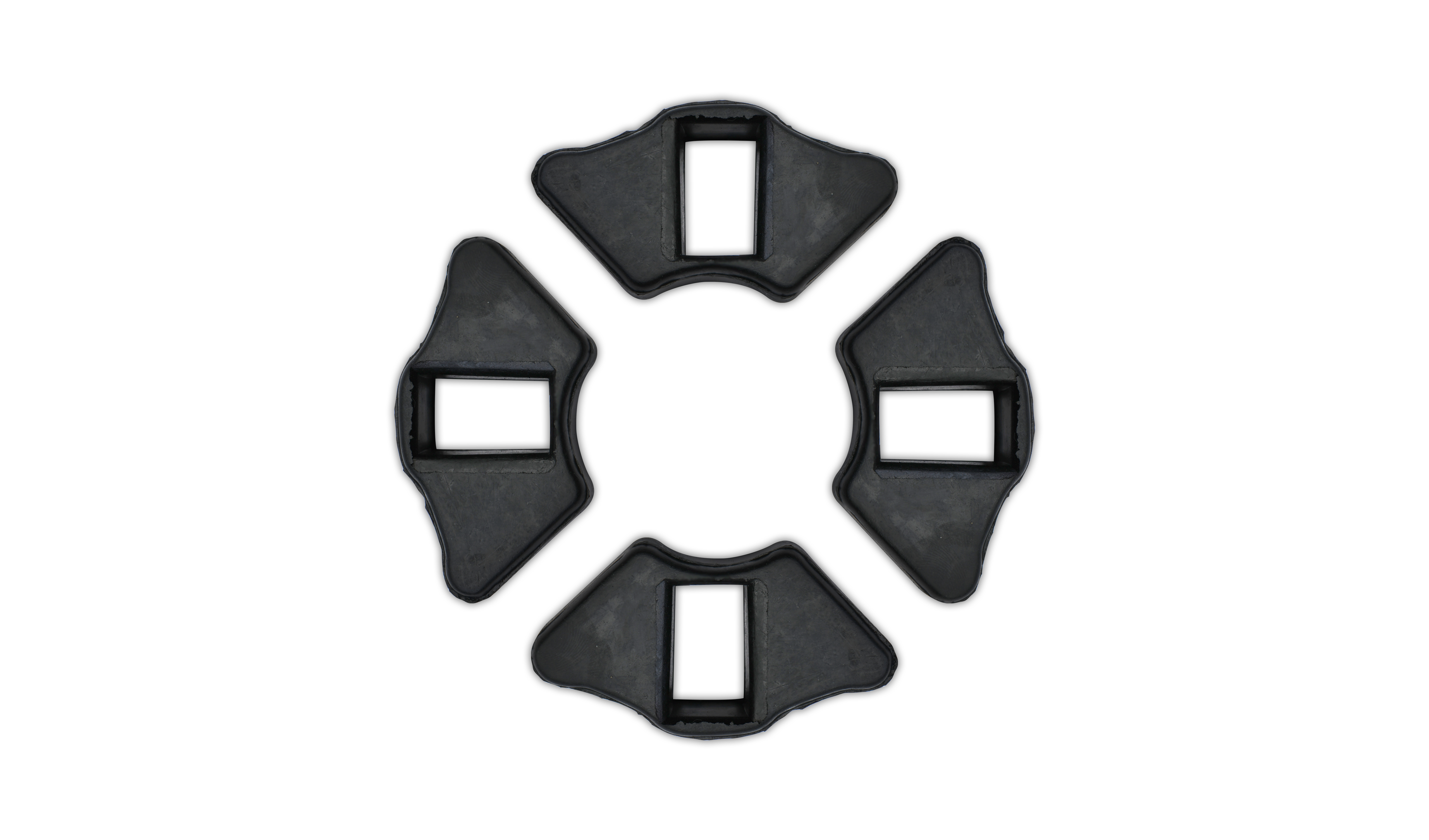 Sprocket Cush Drive Rubbers Yamaha YBR125 2005-1018, YB125 2013-2018, RXS100 75-80 OE Ref. 1KL-F5364-00, 304-25346-01, 36L-F5364-00