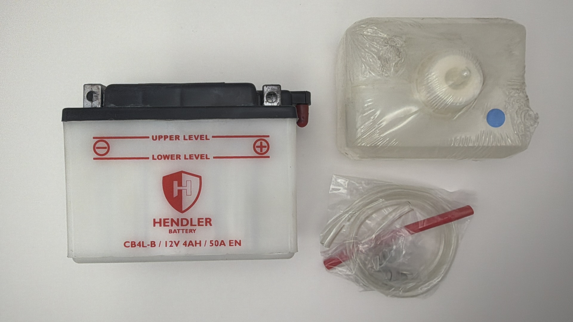 Hendler Battery CB4L-B With Acid Pack 12v 4AH L:121mm H:92mm W:71mm