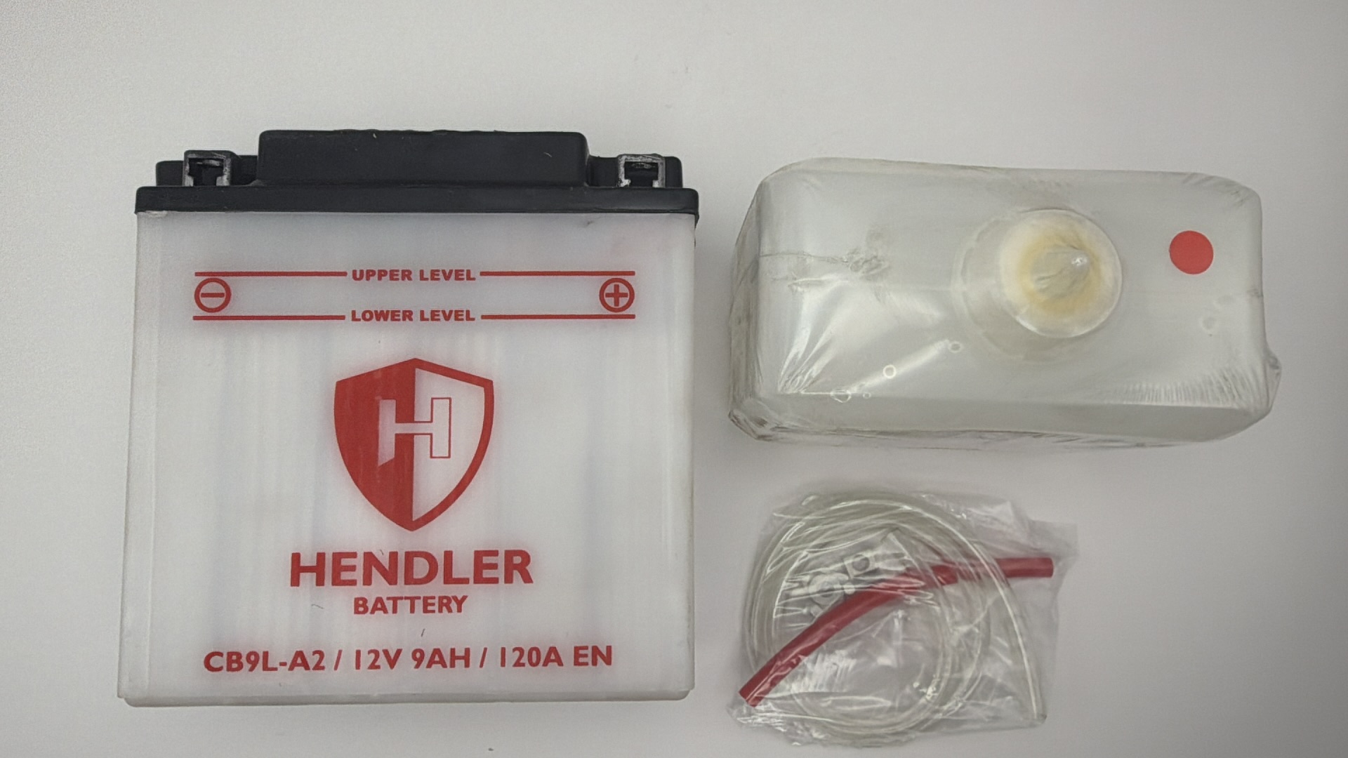 Hendler Battery CB9L-A2 With Acid Pack 12v 9AH L:137mm H:139mm W:76mm