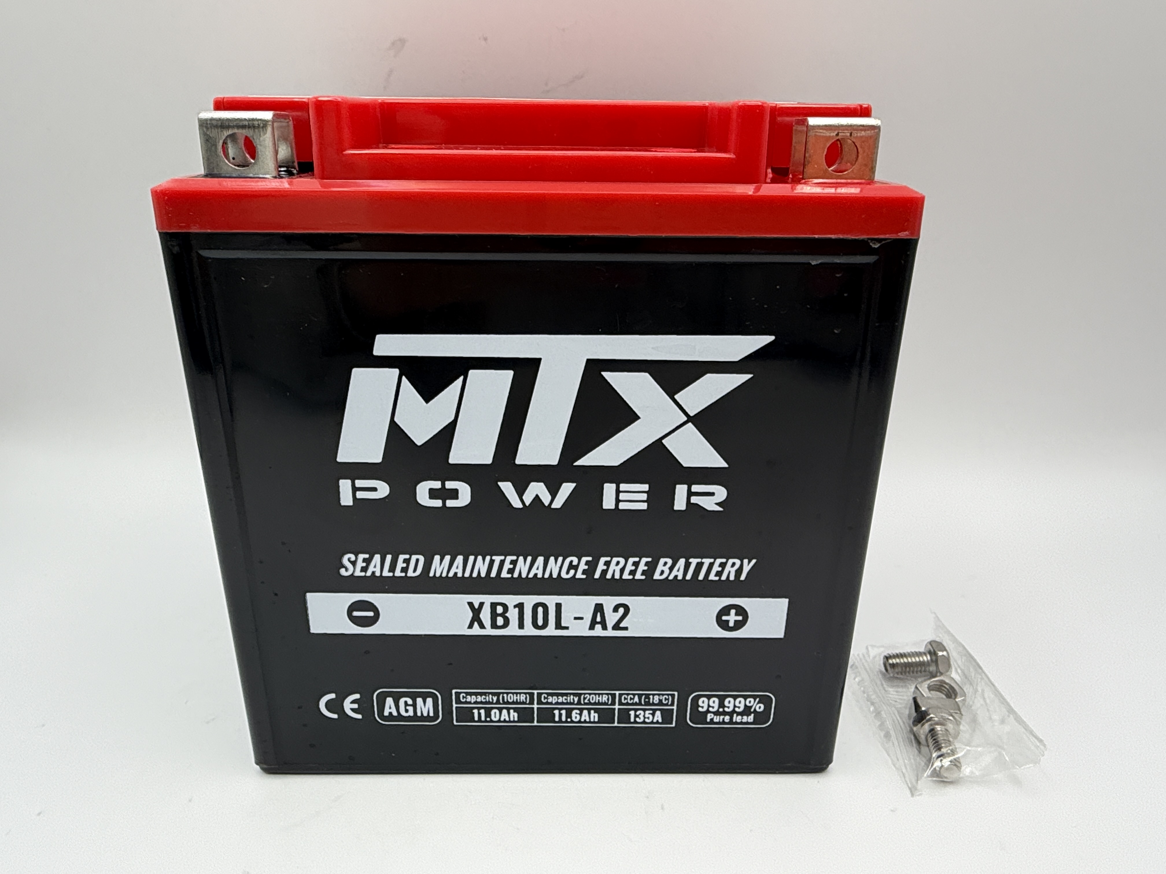 MTX Power Battery XB10L-A2 Sealed 12v 11.0AH CCA:135A L:135mm H:145mm W:90mm CB10L-A2, CB10L-B2, CB10L-BP, CB10L-B, US10LB
