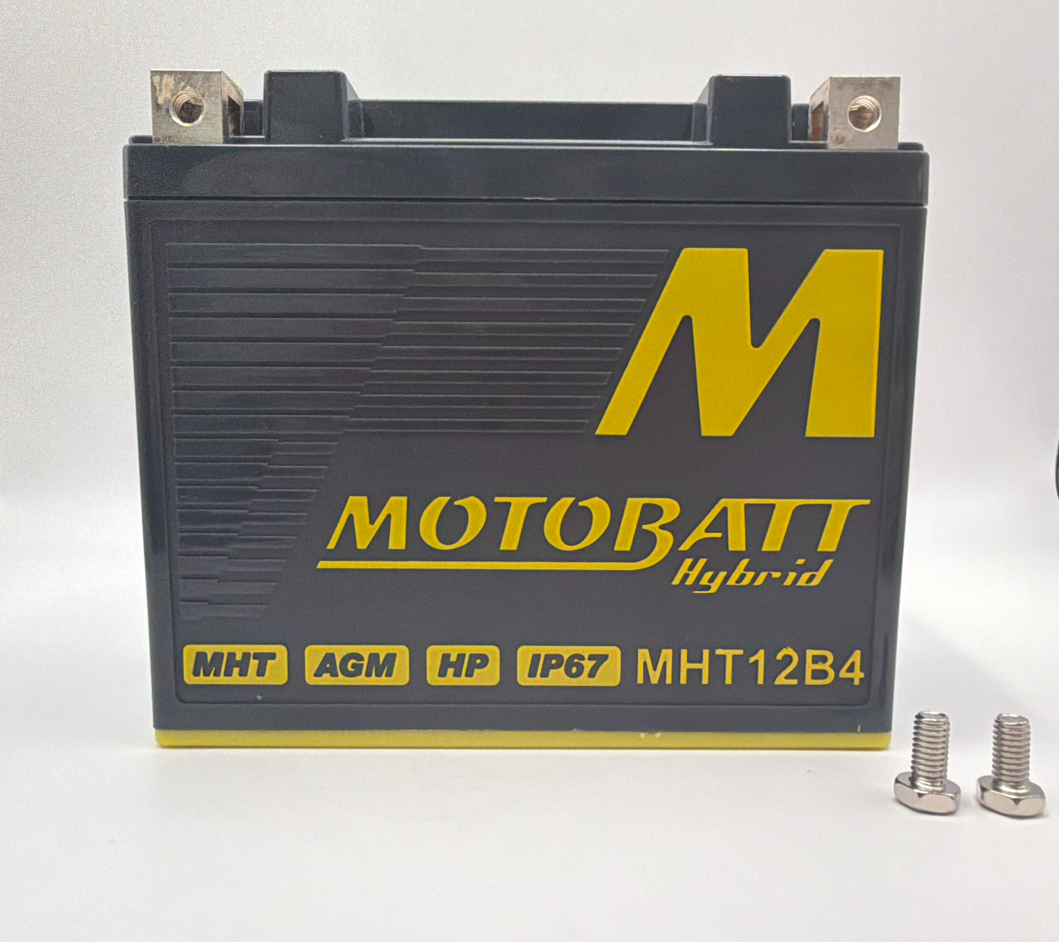 Motobatt Hybrid Battery MHT12B4 12v YT12BBS, YT12B4 L:150mm x H:130mm x W:70mm