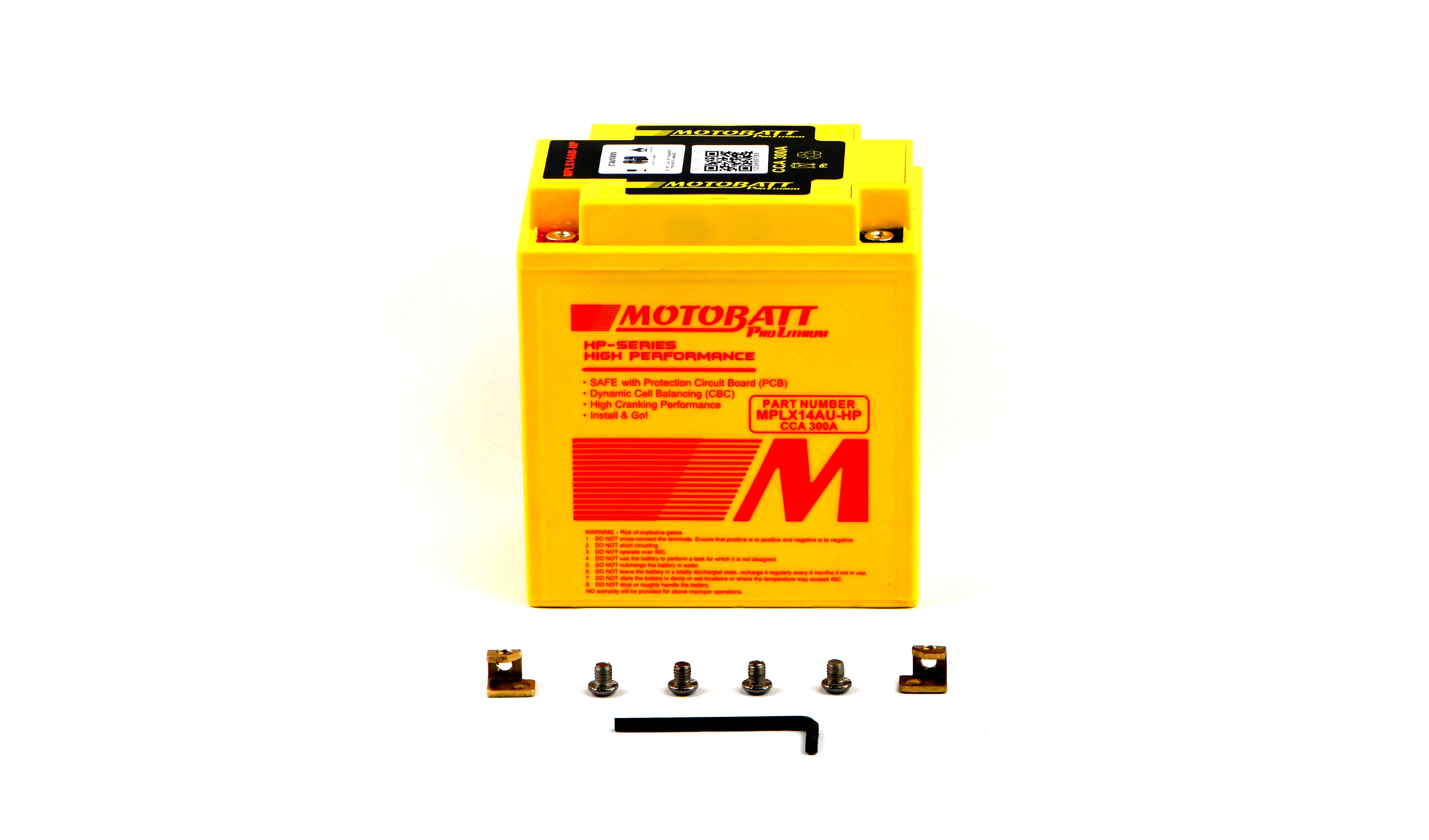 Motobatt Pro Lithium Battery MPLX14AU-HP With Charge Protection Circuit (NLA When Out)