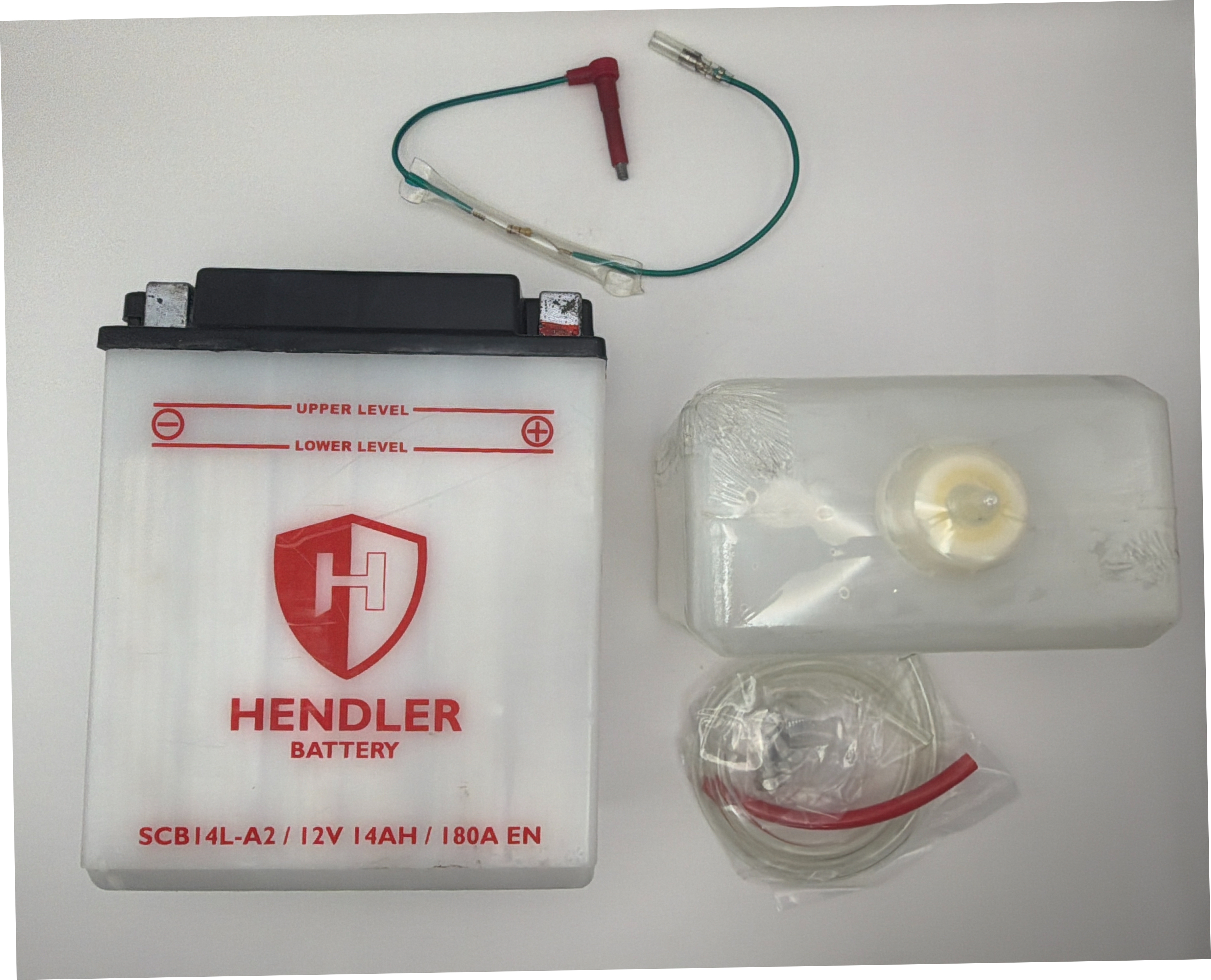 Hendler Battery SCB14L-A2 With Acid Pack 12v 14AH L:135mm H:166mm W:91mm