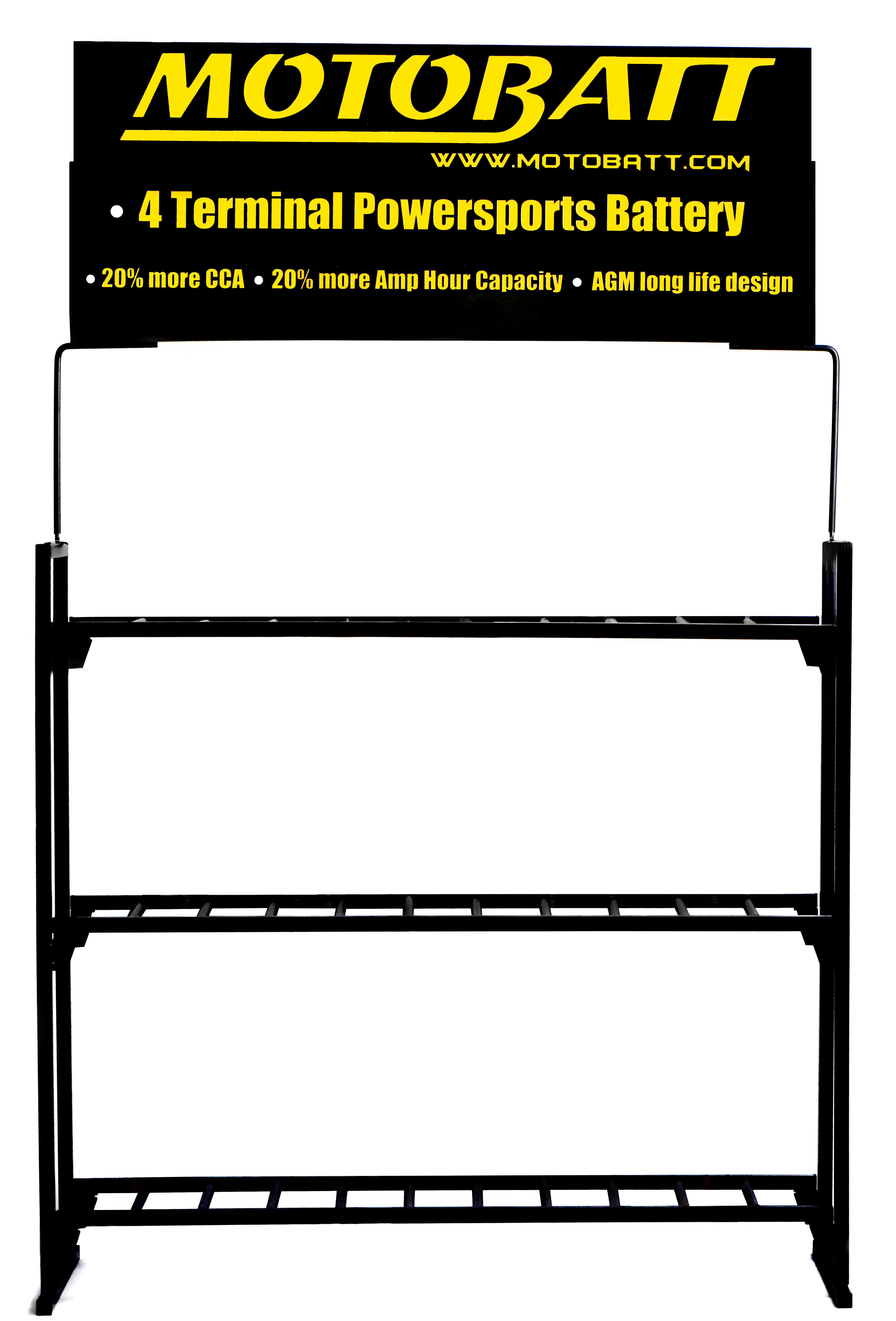 Motobatt 12 Station Battery Charger Rack
