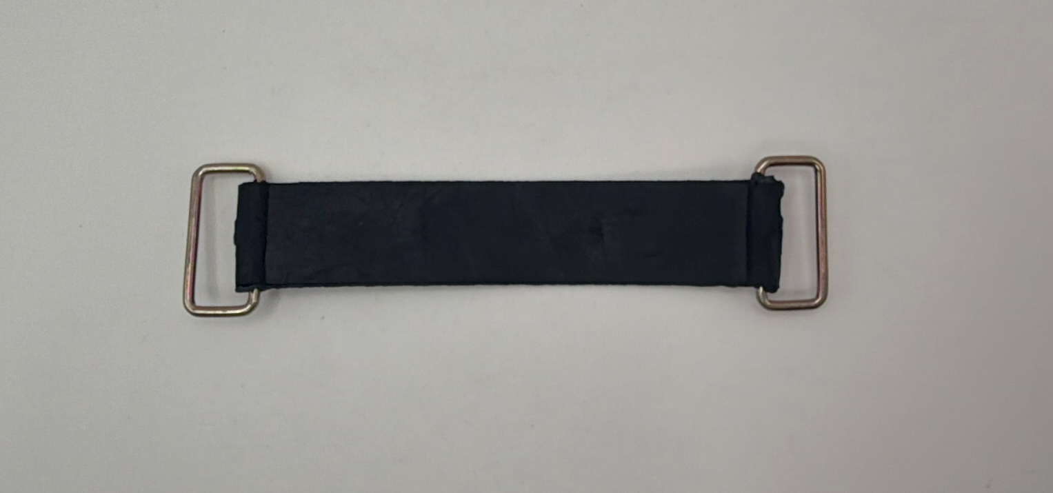 Hendler Battery Strap 140mm, 5.50'' Long & 25mm, 1'' Wide Enclosed Loop Ends