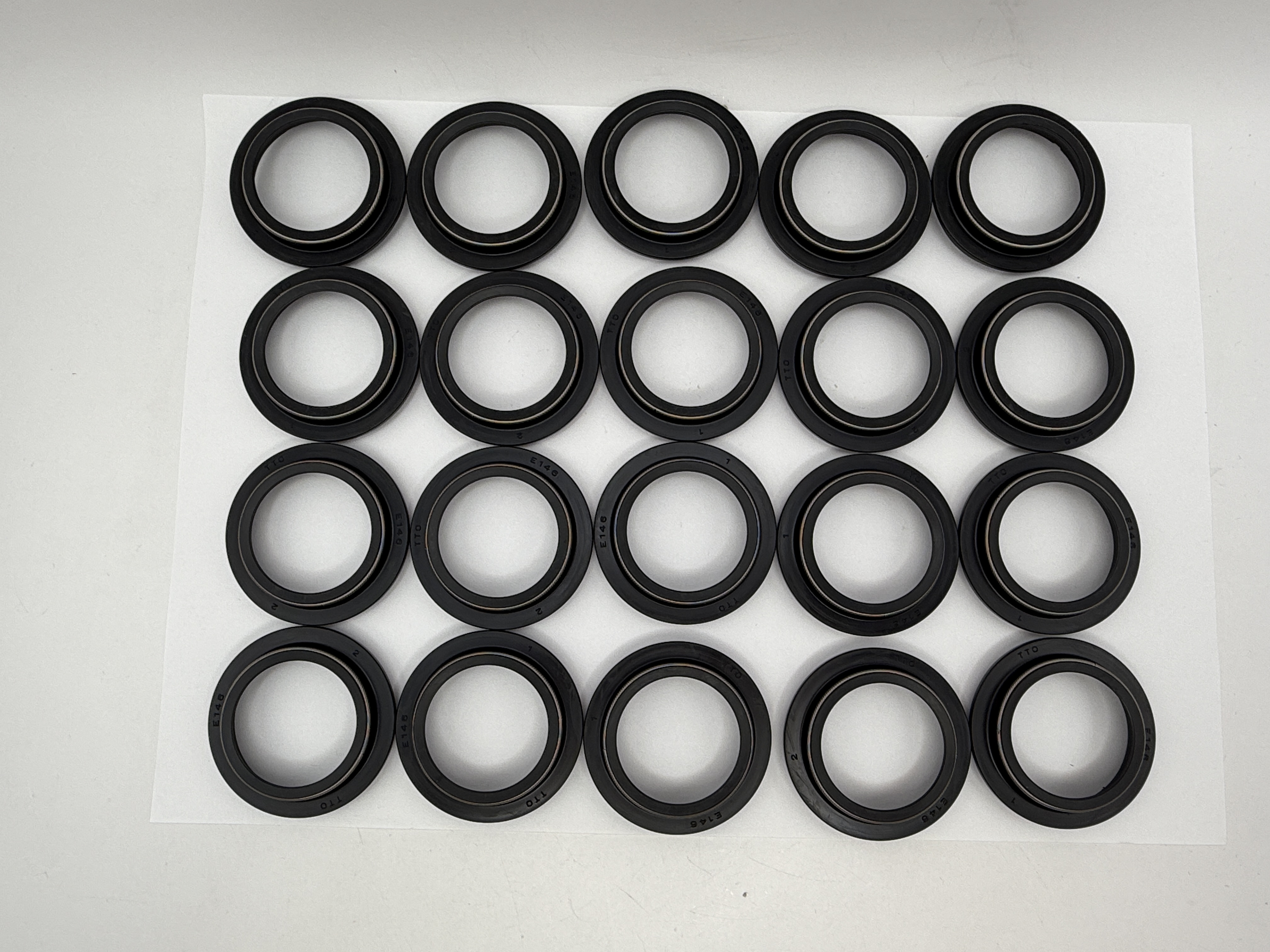 Fork Dust Seal Wholesale Pack 35mm x 47mm x 4.8mm/11.8mm Push in Type