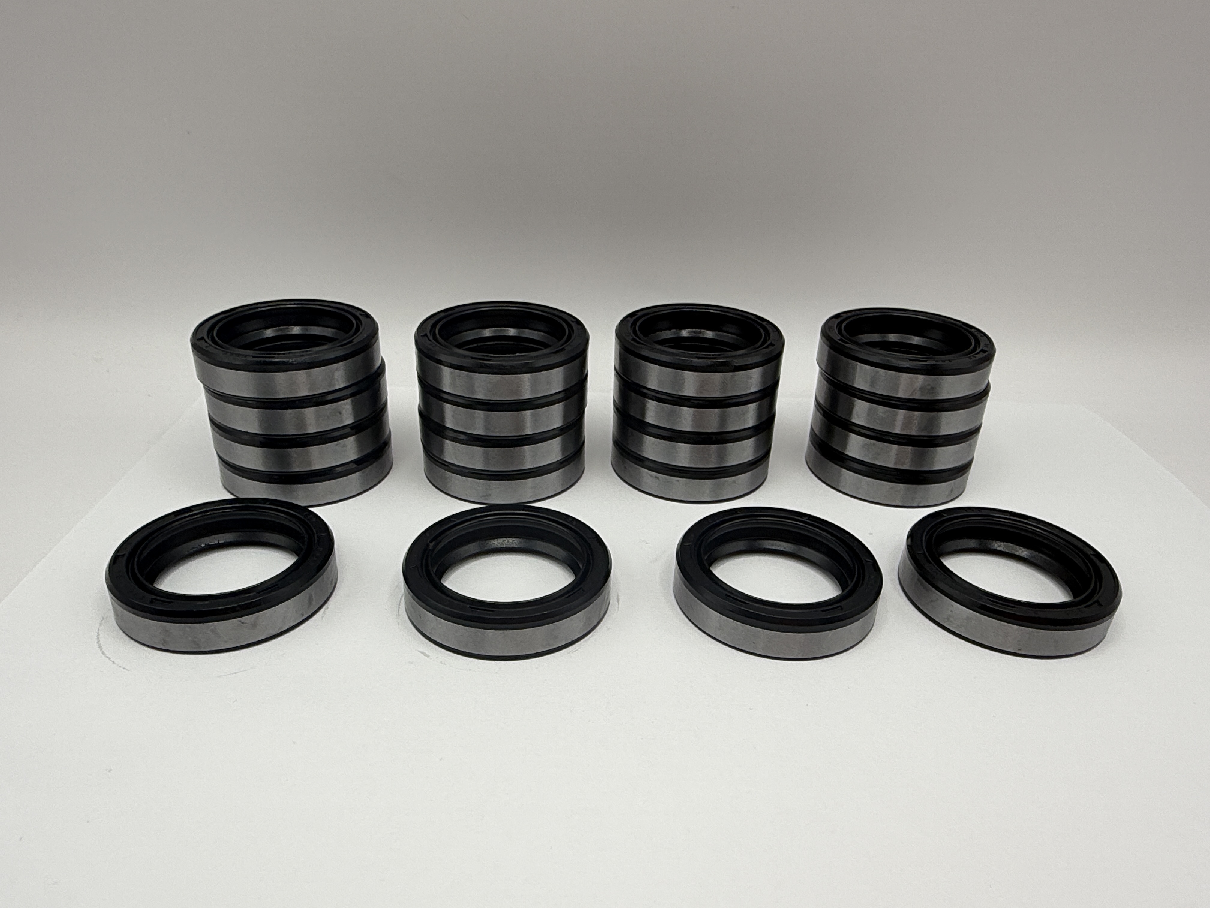 Fork Seals Wholesale Pack 34mm x 46mm x 10.5mm With No Lip (Metal Outer Ring)