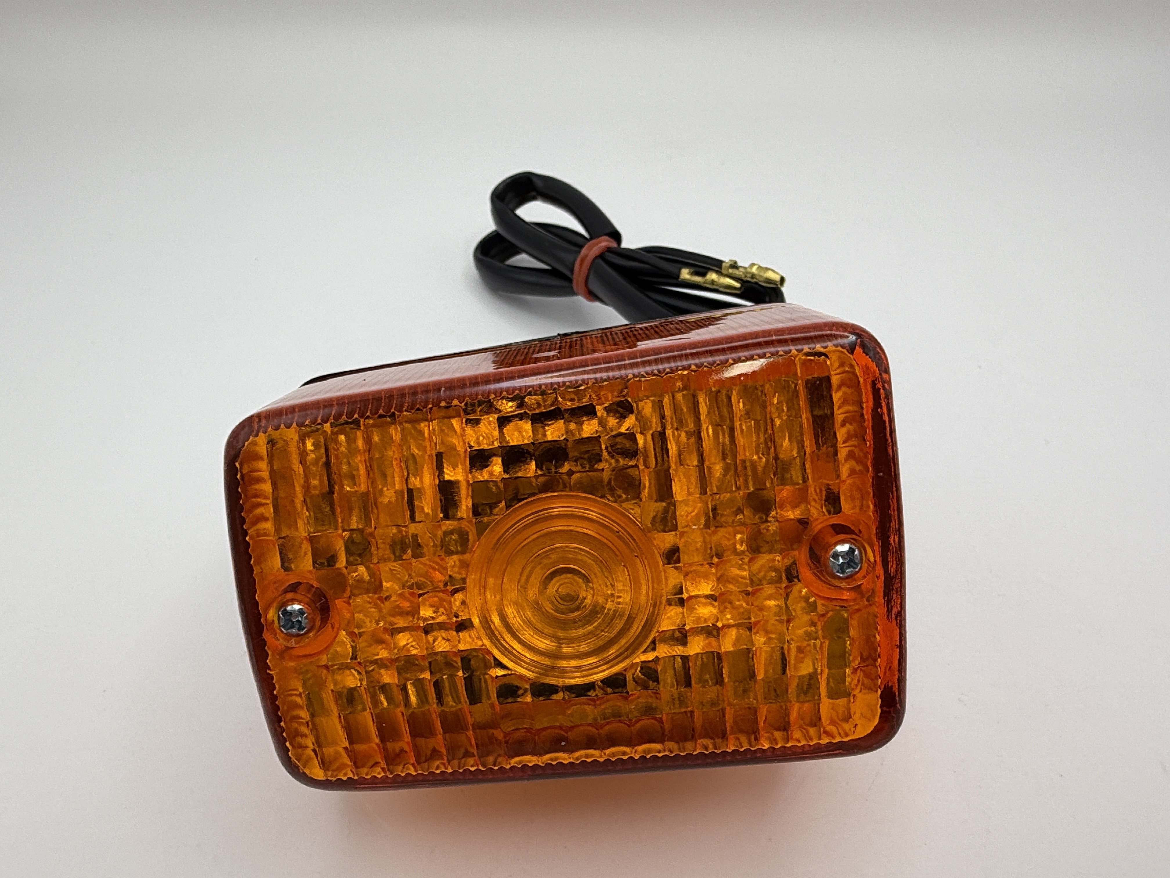Hendler Indicator Honda C90 Cub, C50S, NH80 Front Black (Amber)