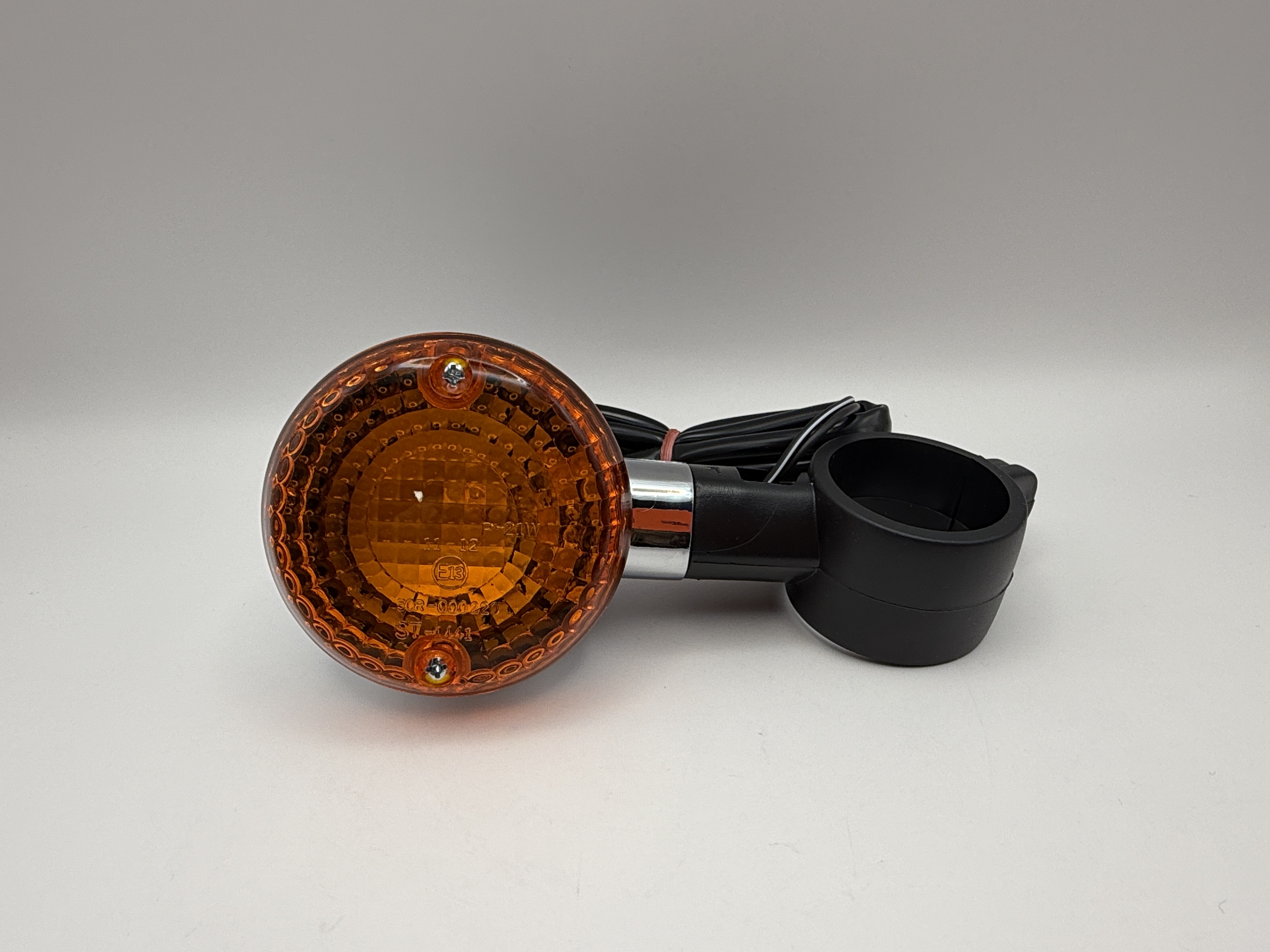 Hendler Indicator Kawasaki EN500 96-09 VN800,900,1500 Front Left Clamp On 35mm (Amber)