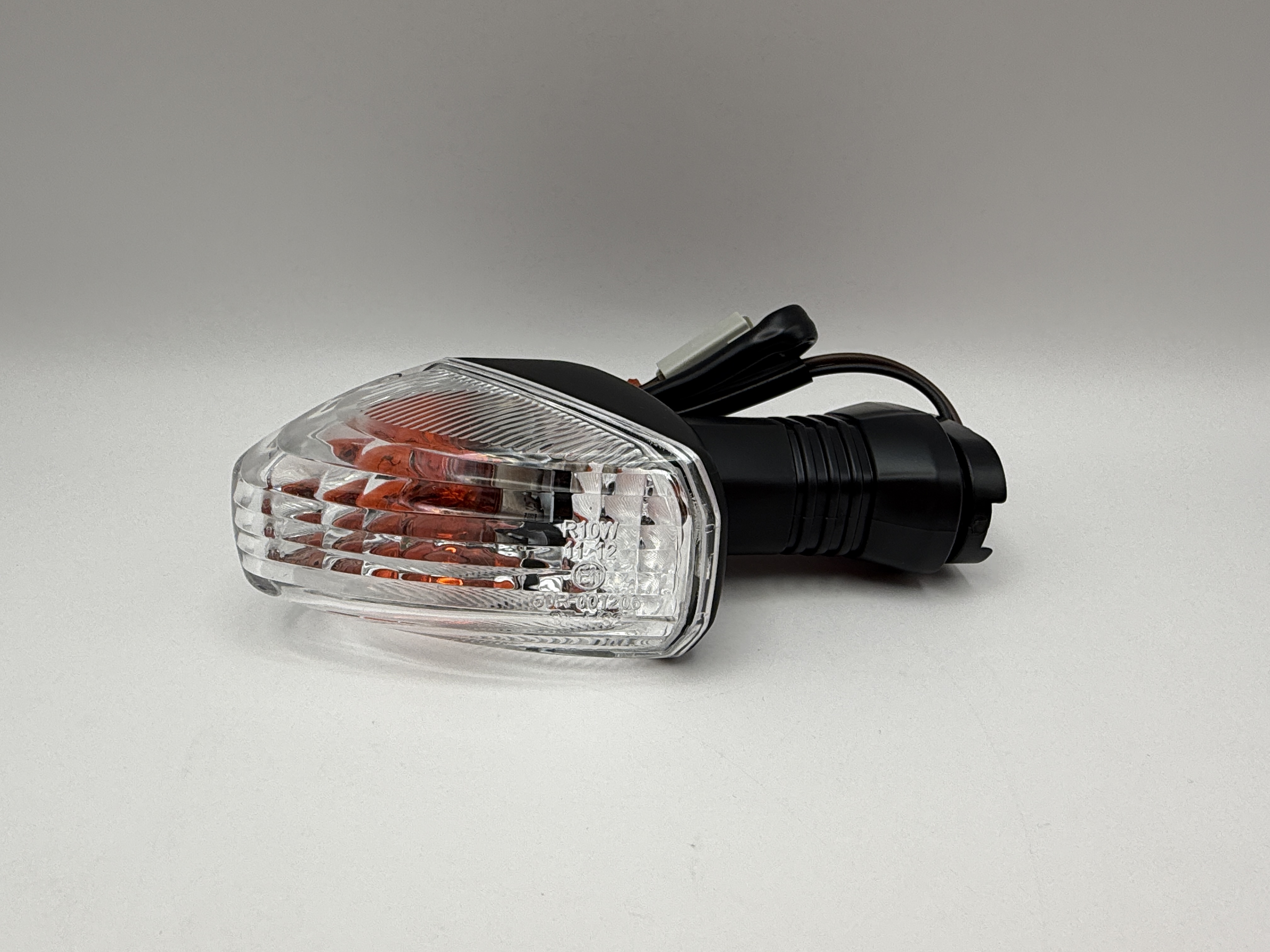 Hendler Indicator Kawasaki Z750 09-10, ZX-6R 09-12, ZX-10R 08-11 Fr RH & R LH (Clear)