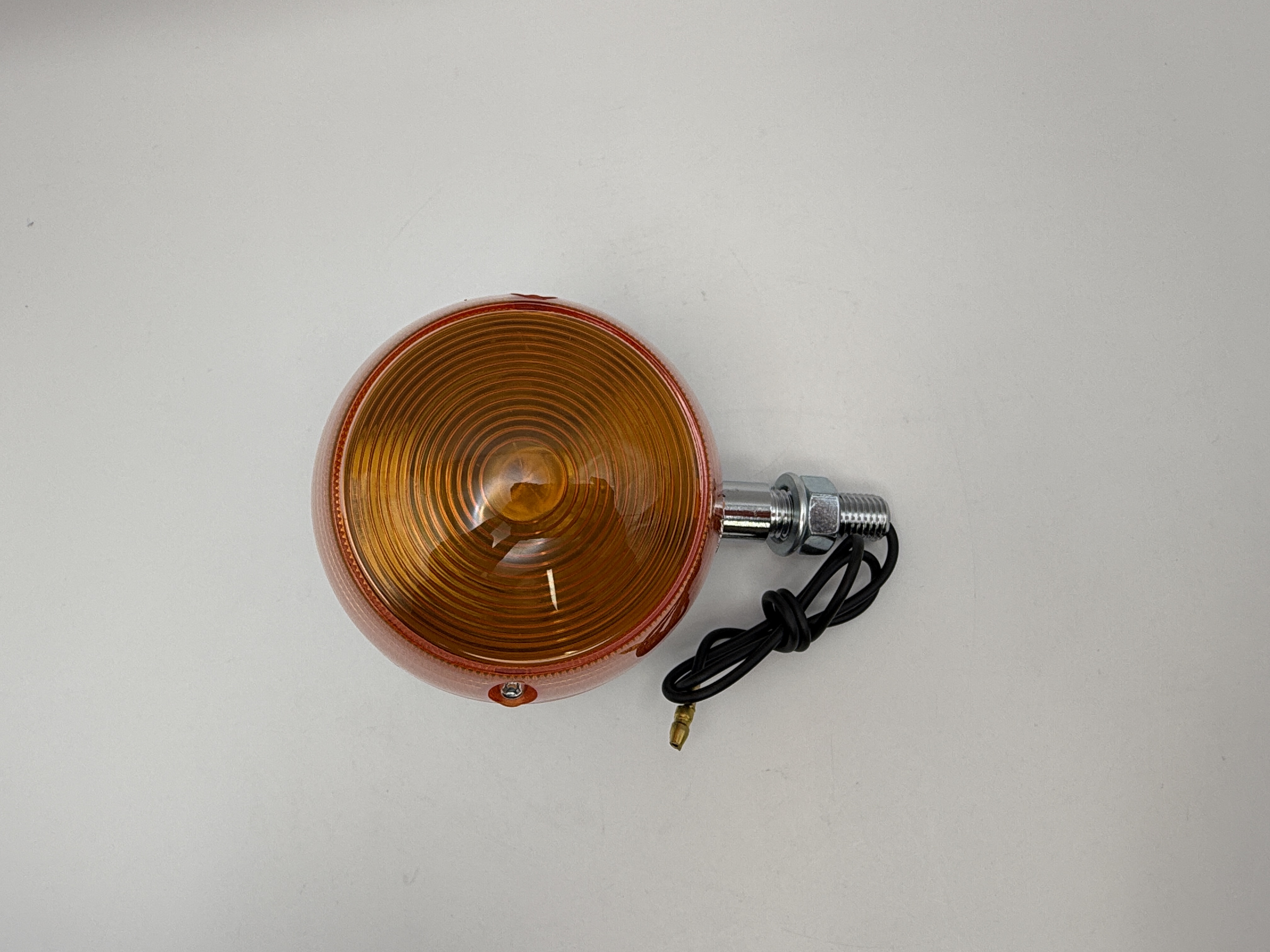 Hendler Indicator Suzuki FZ50 Front & Rear, SB200 Front (Amber) (Stem 12mm & 10mm Thread, OD 70mm)