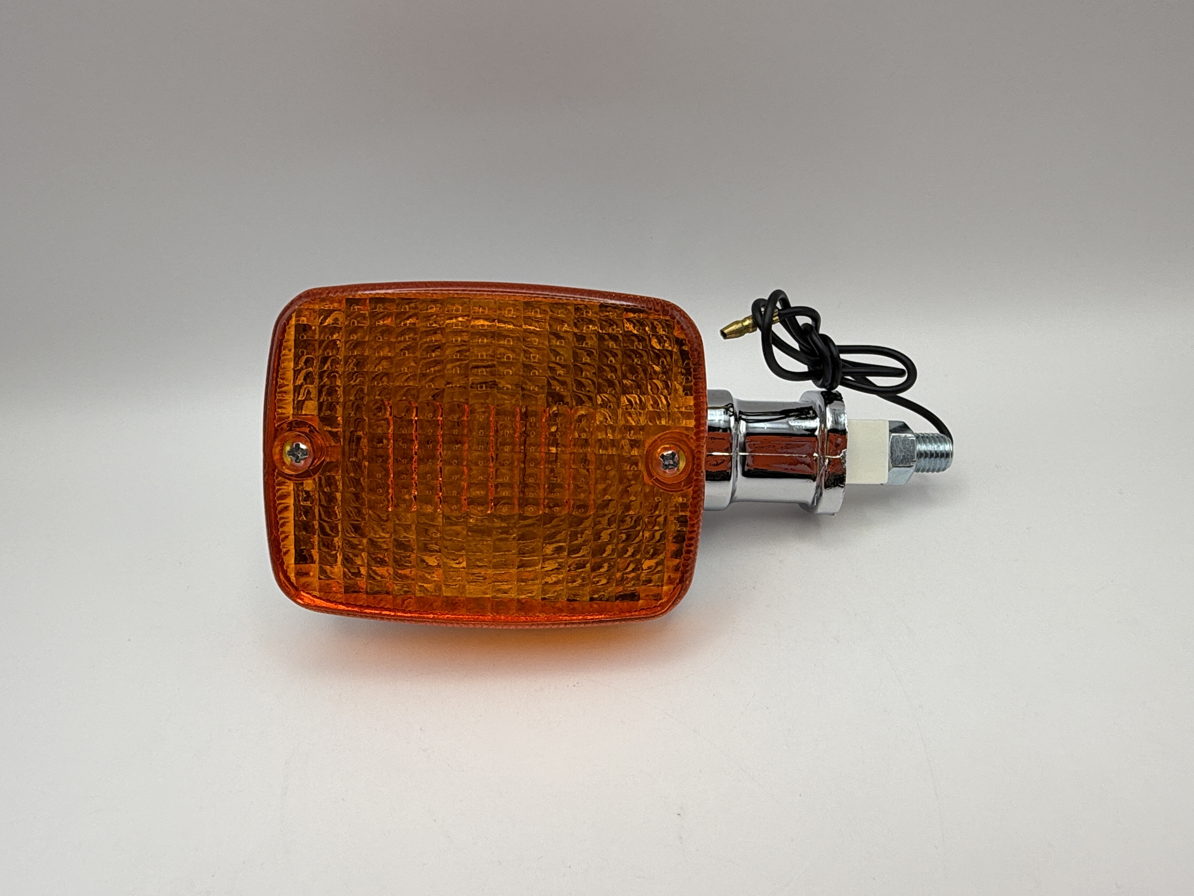 Hendler Indicator Suzuki GSX850,1100G Chrome Short (Amber) (Stem 34mm & 10mm Thread)