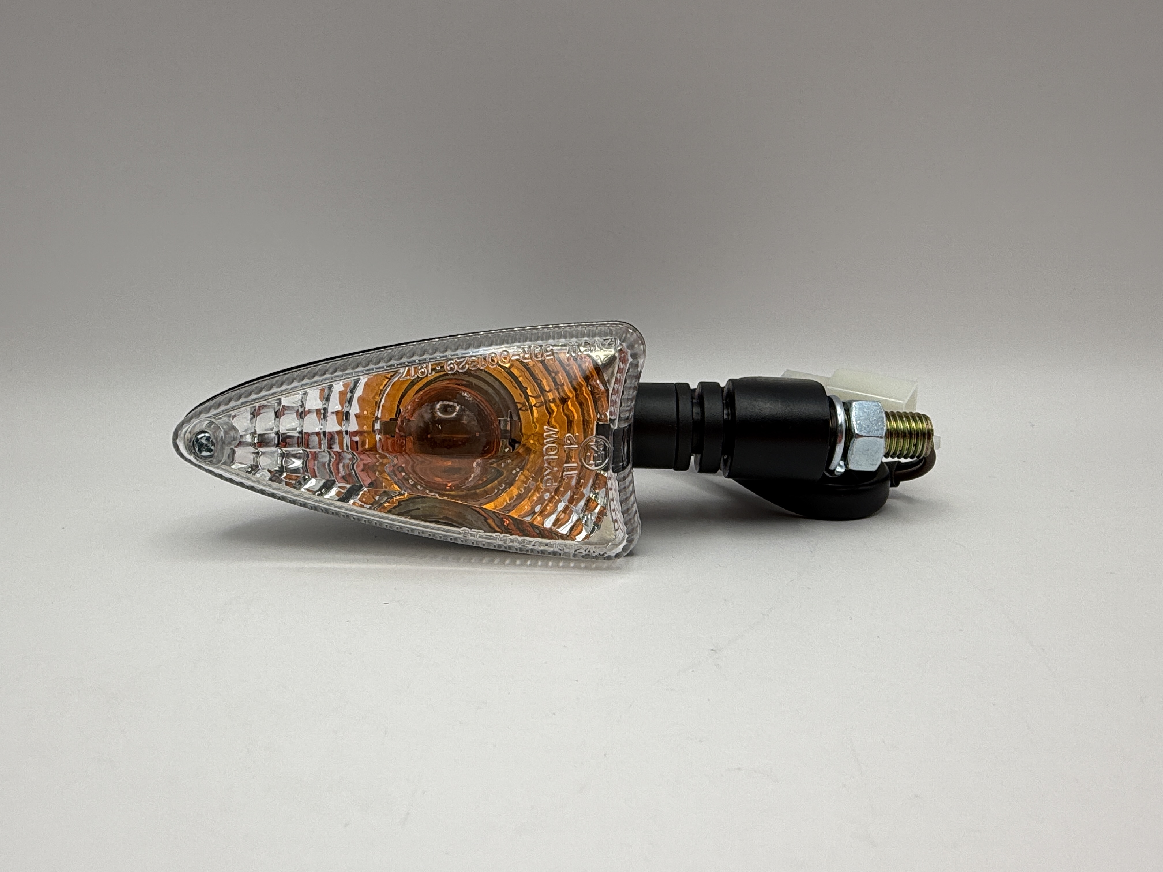 Hendler Indicator Yamaha YZF-R125 Style Held On With Stem Front Right & Rear Left (Amber)