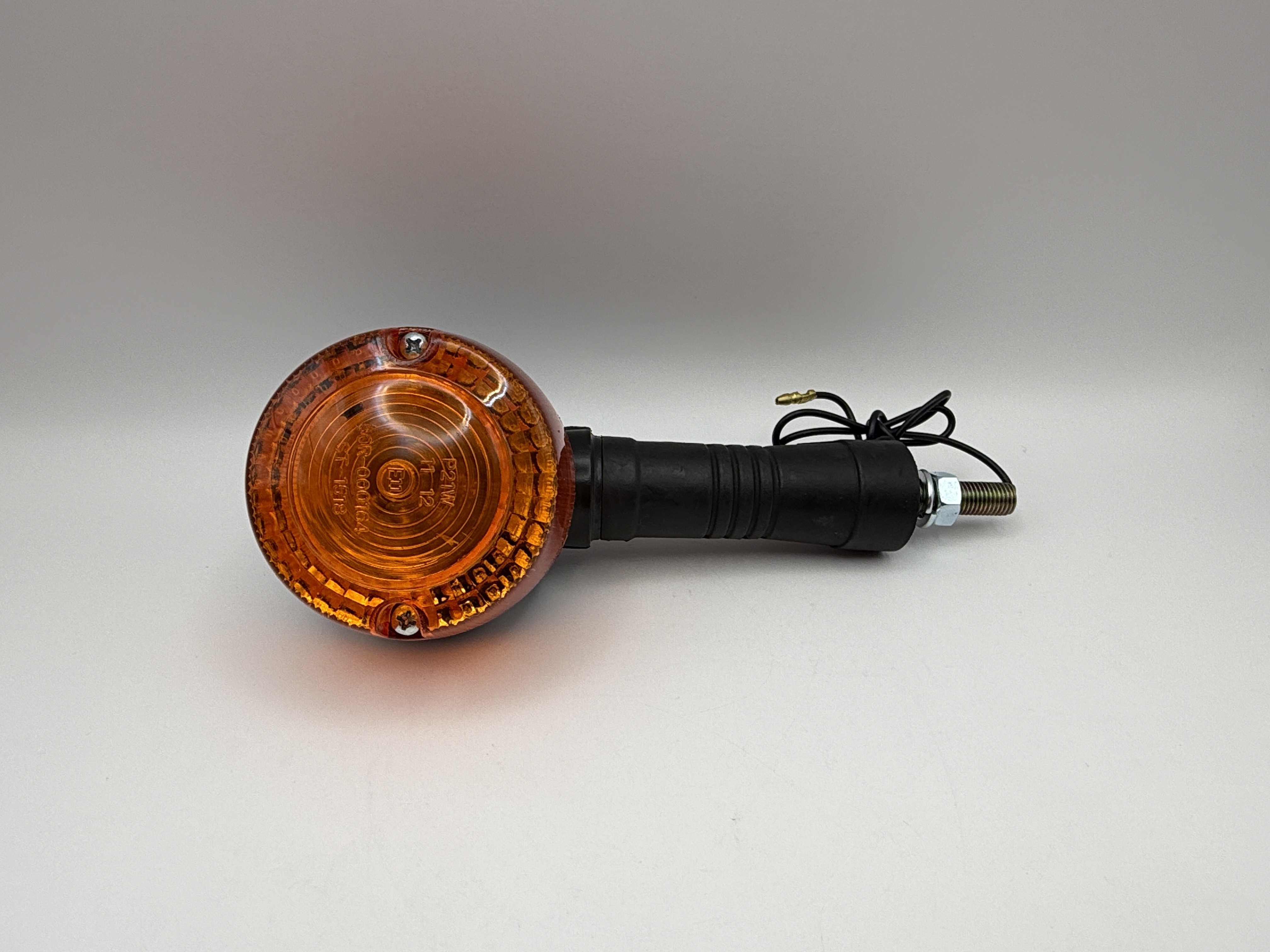 Hendler Indicator Yamaha YB100 Front Long Stem (Amber) (Stem 87mm & 10mm Thread)