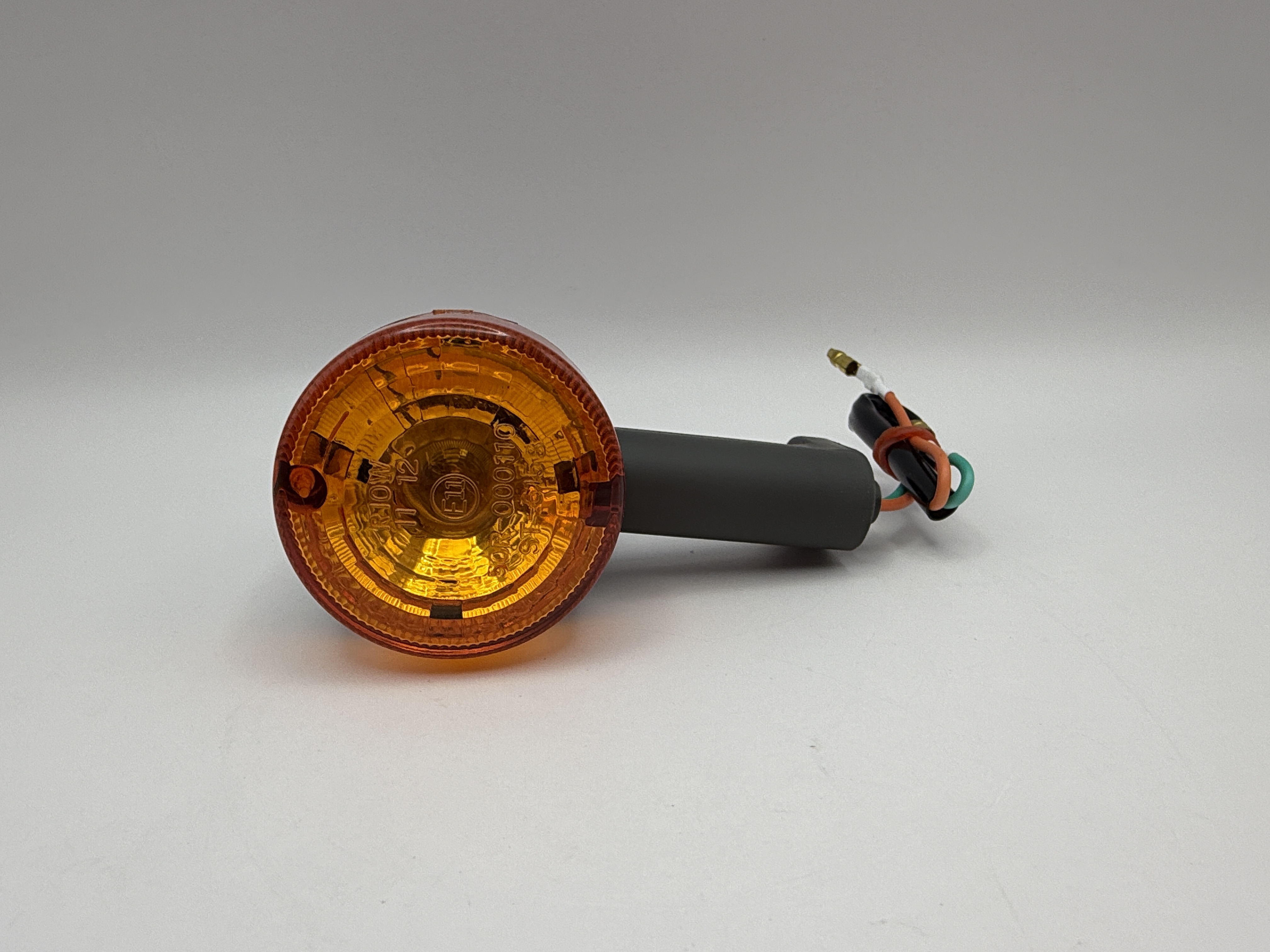 Hendler Indicator Aprilia 50, Honda SGX50 97-03 Grey Body Front Right & Rear Left (Amber)