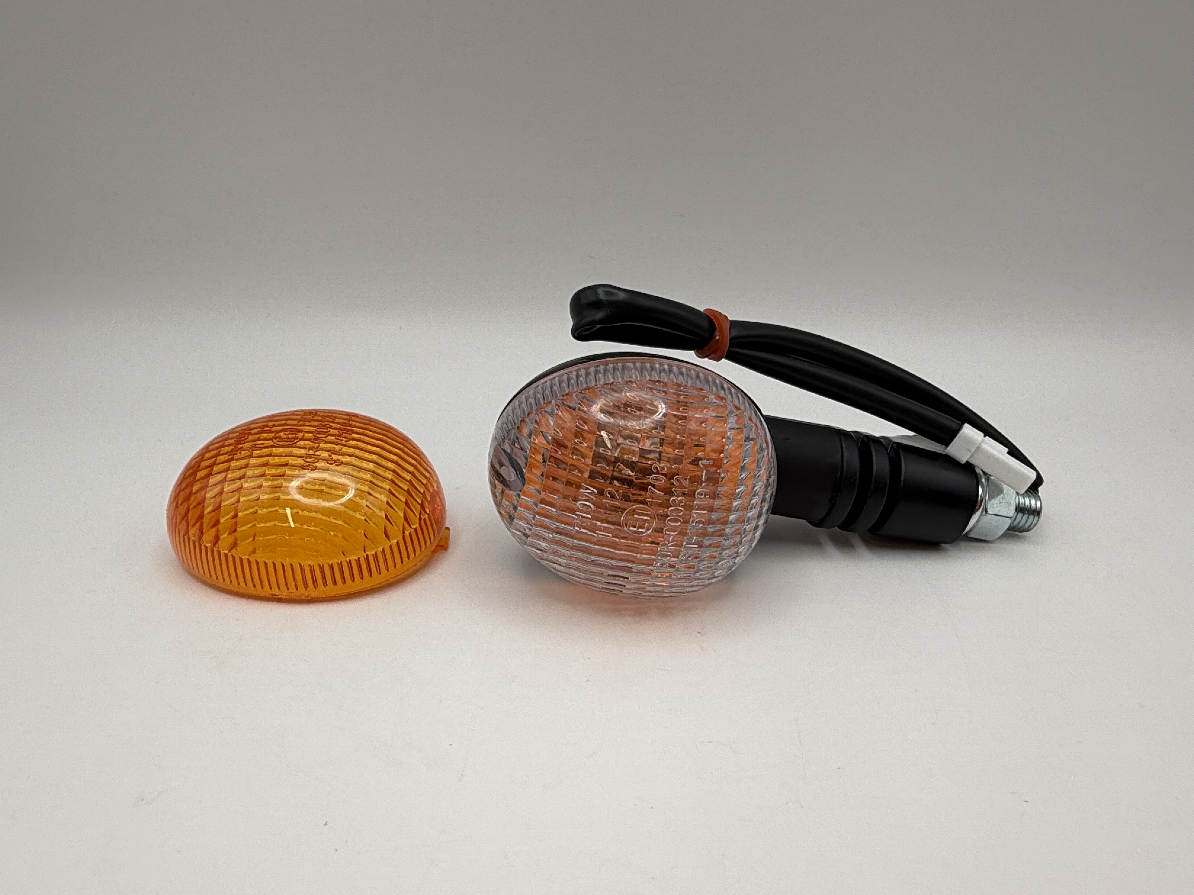 Hendler Indicator Yamaha Trail Bikes 93-06 Front Right & Rear Left Bolt On (Amber & Clear)