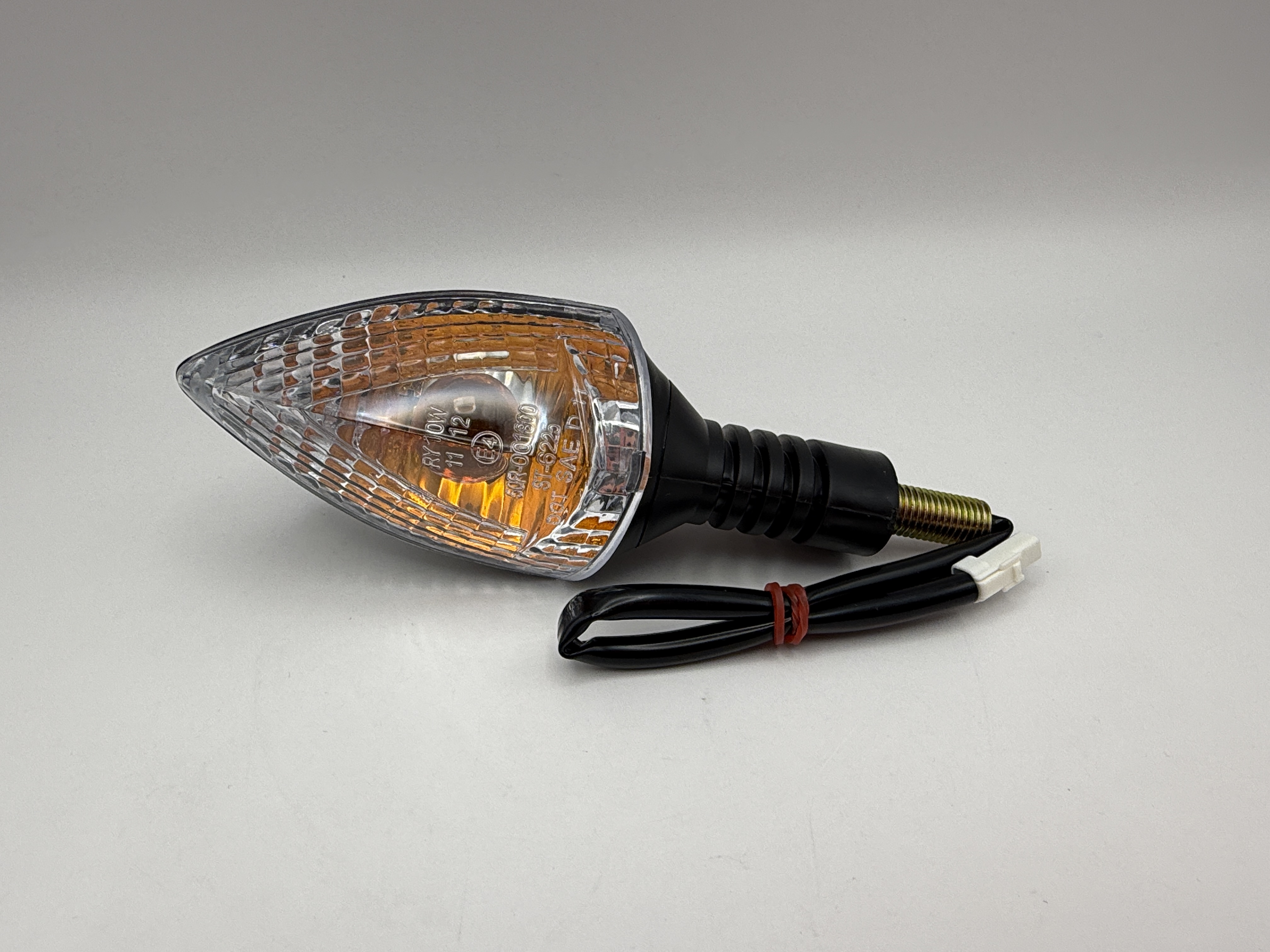 Hendler Indicator KTM Supermotard 690 2007-2009, Duke 690, SMC 690 2008-2013, Adventure 990 2006-2013, Supermotard 990 2008-2013, Superduke 990 2007-2013, SMT 990 2009-2013 Front Right & Rear Left (Clear Lens) Wire Length 16cm OE Ref. 60114026000