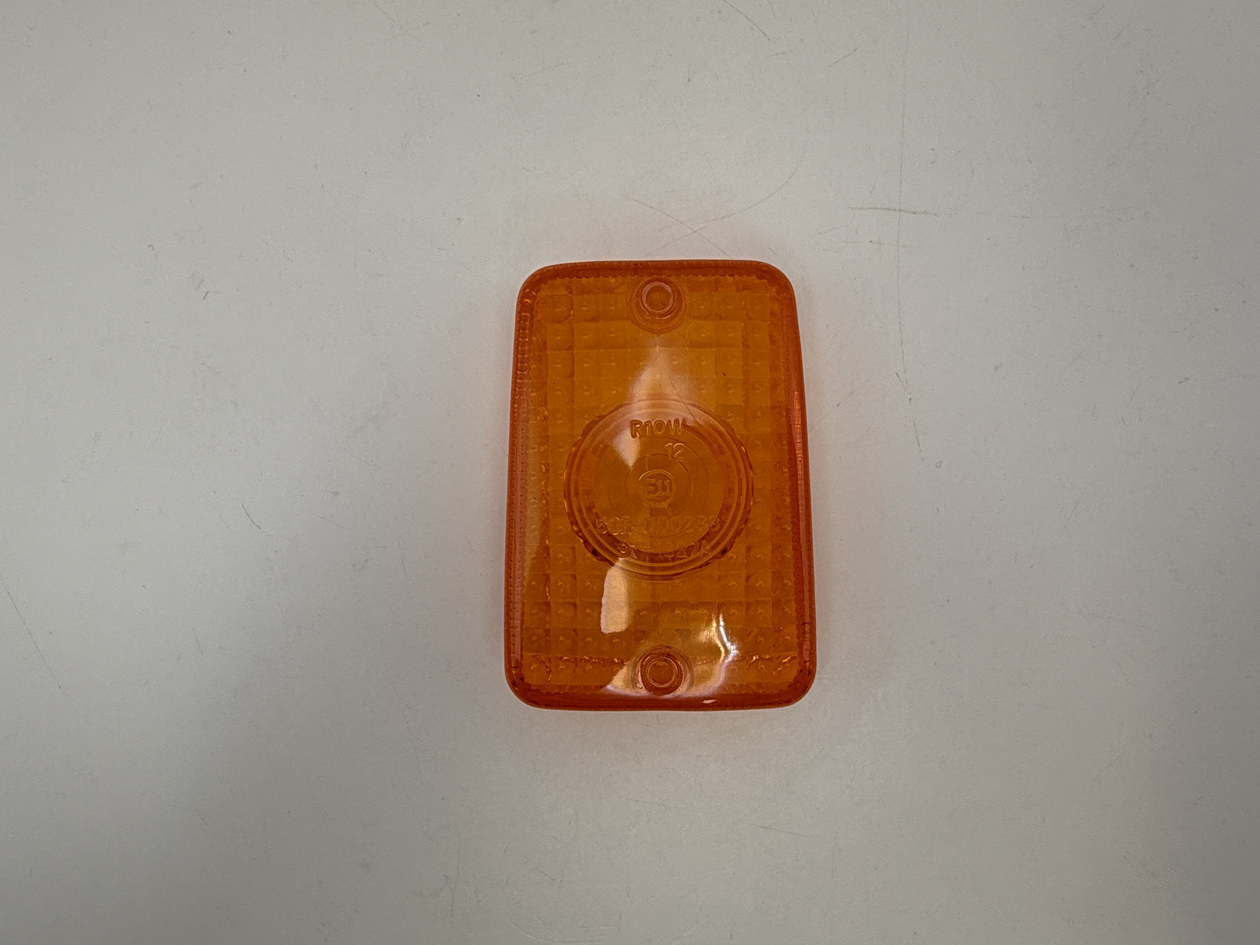 Hendler Indicator Lens Honda C50, C70, C90 Cub (Amber) (Thicker 531151H)