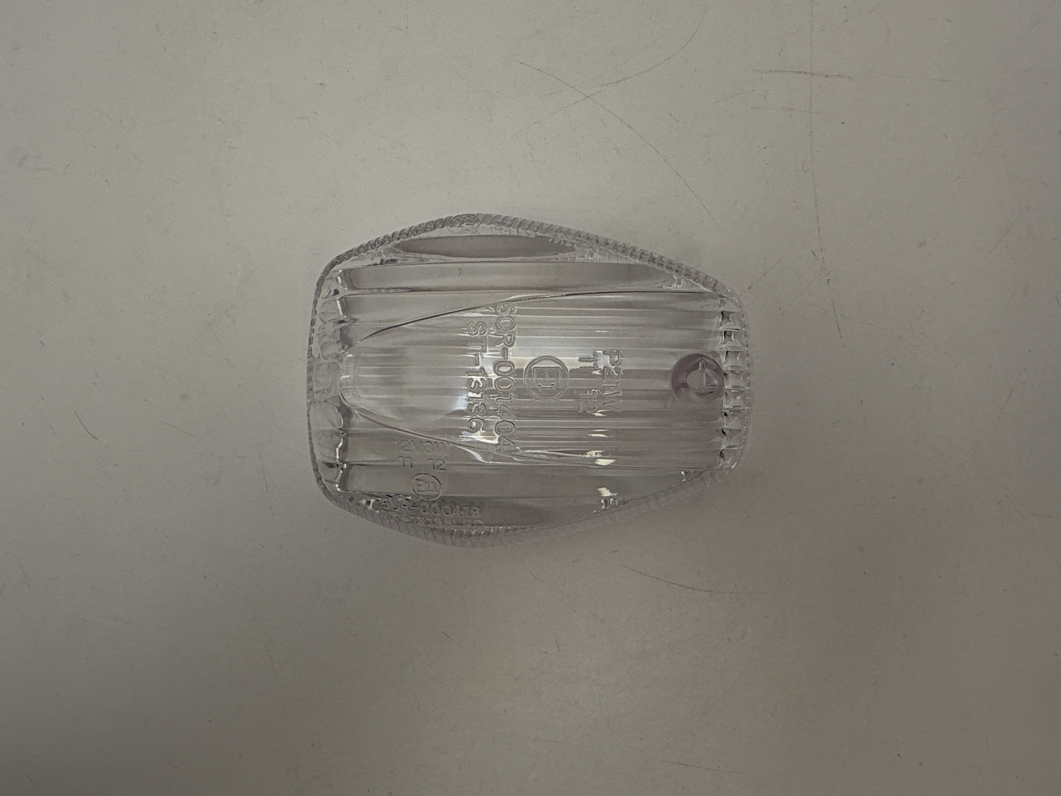Hendler Indicator Lens Honda CBR's 02-09 Front Left & Rear Right (Clear) (L)
