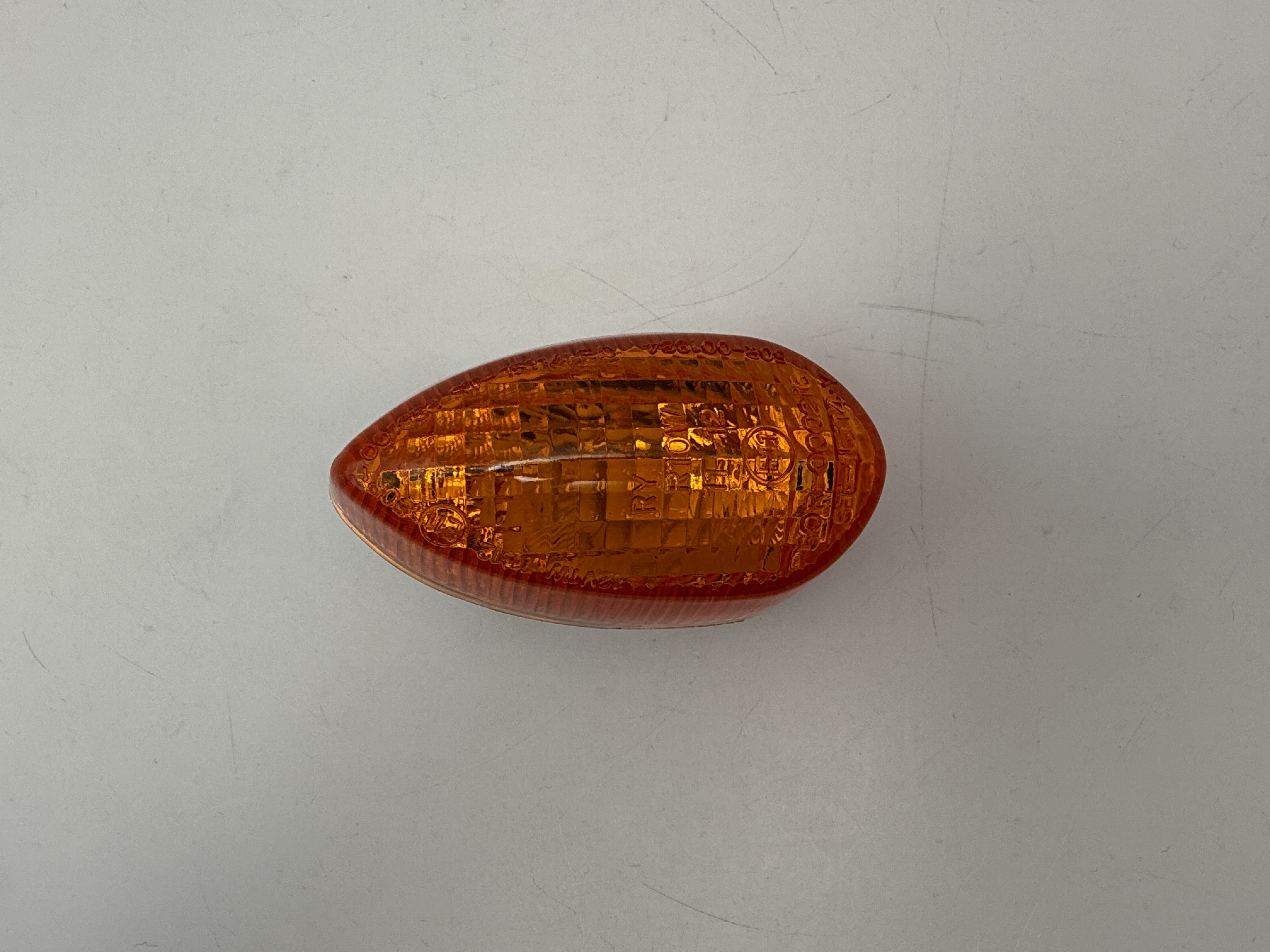 Hendler Indicator Lens Yamaha YZF R1 02-08 Front Right & Rear Left (Amber)