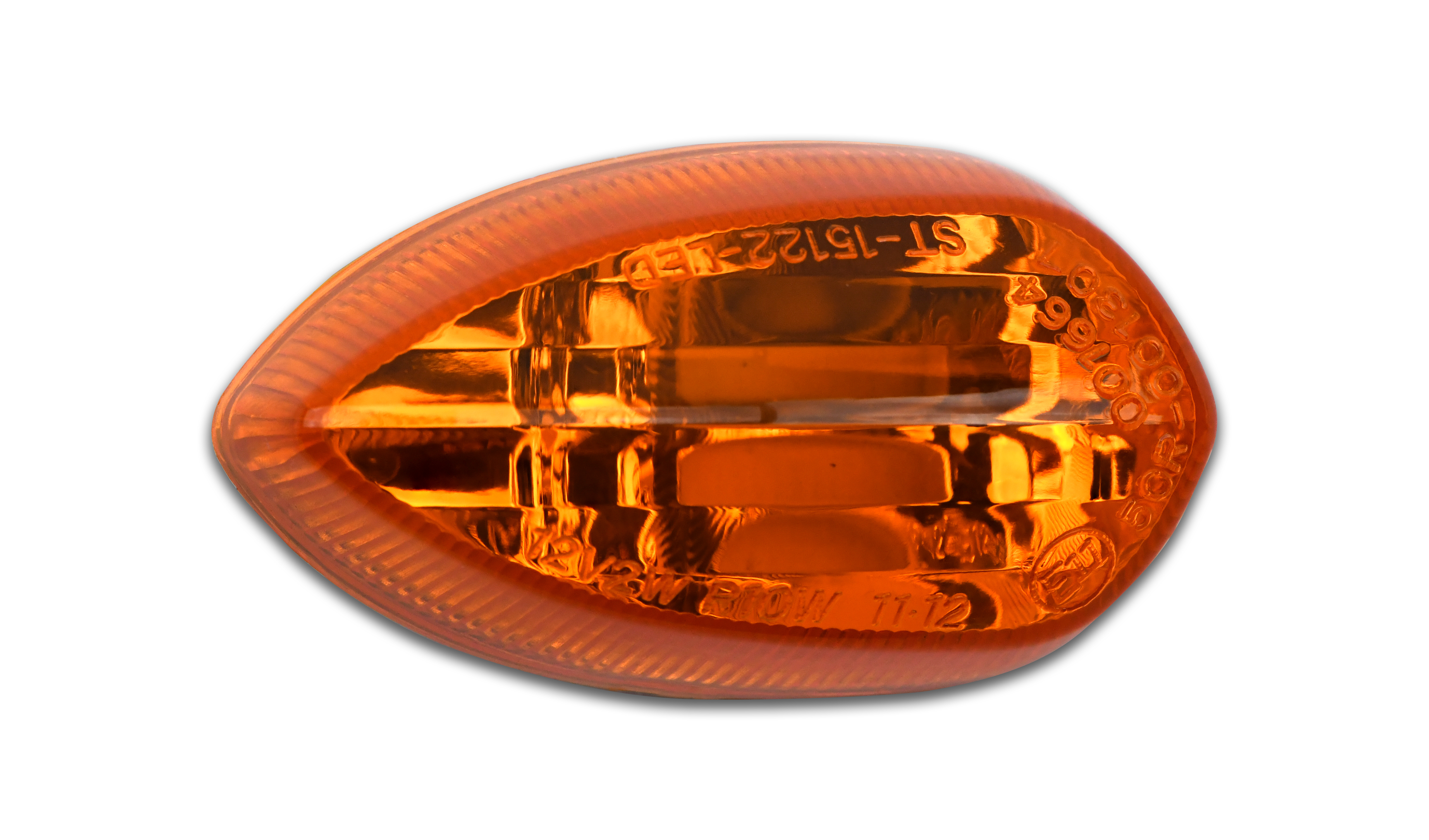Hendler Indicator Lens Yamaha YZF R1 09-10 Front Right & Rear Left (Amber)