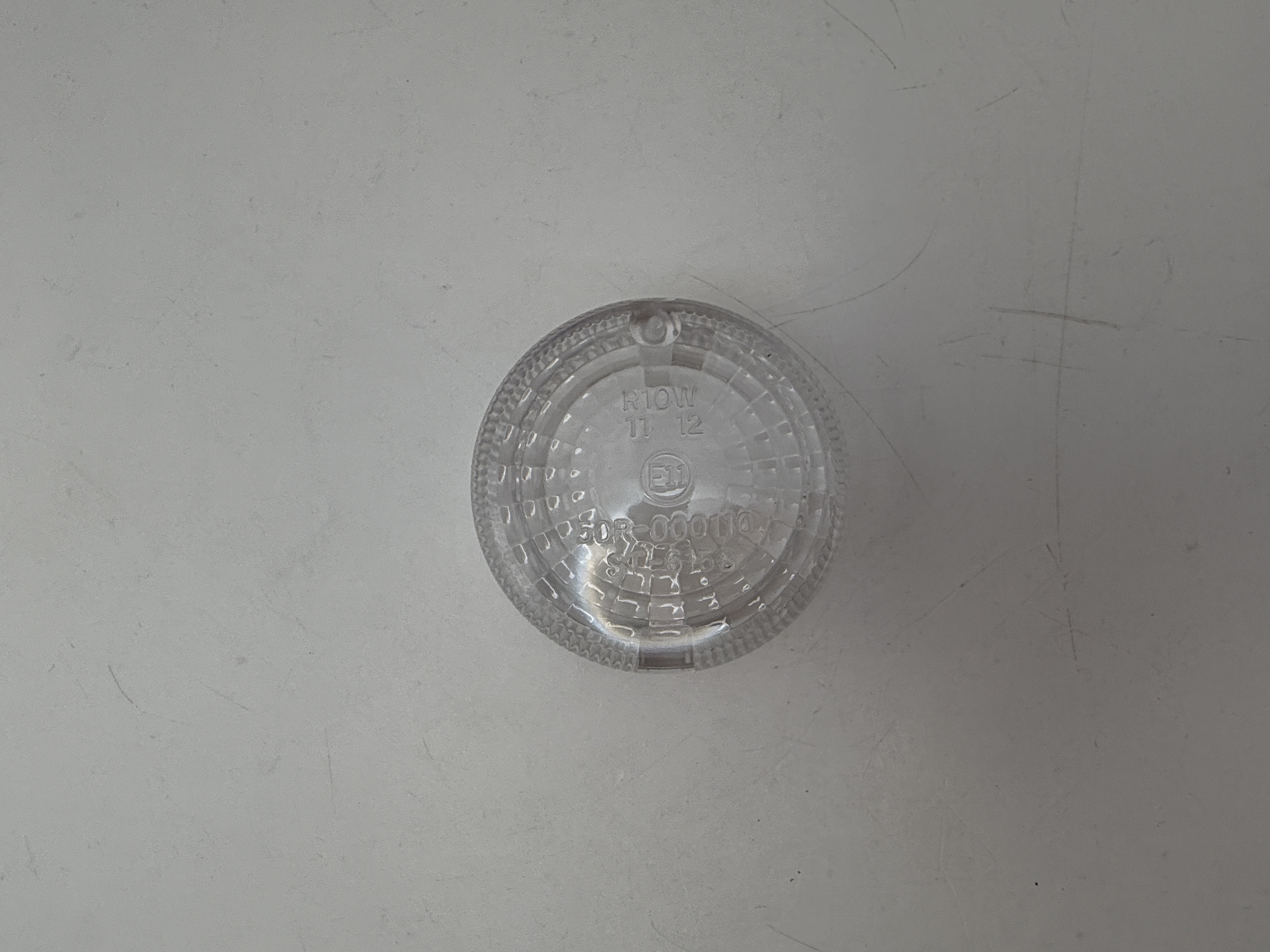 Hendler Indicator Lens Aprilia 50 Round (Clear)