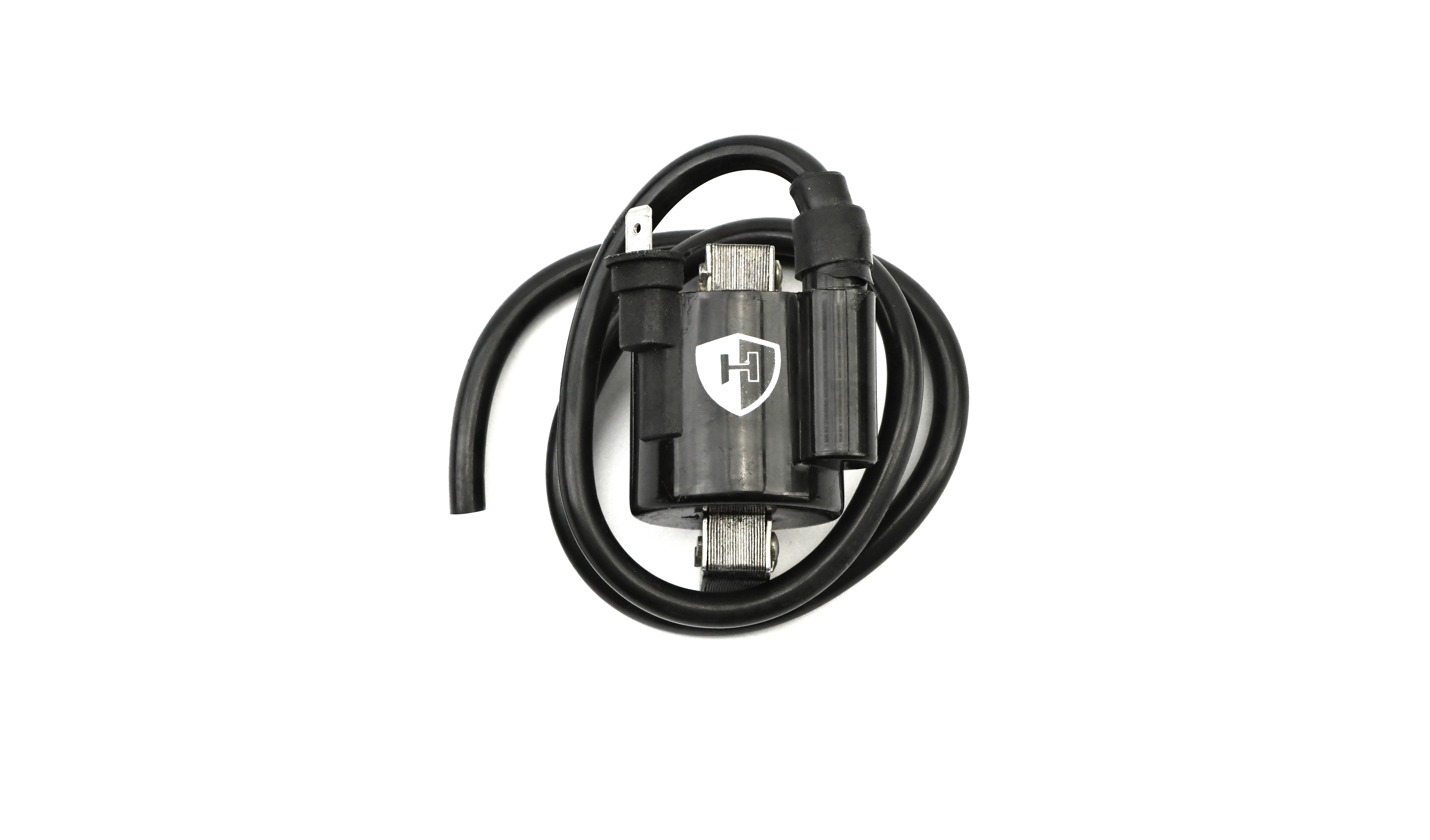 Hendler Ignition Coil 6v AC Single 1 Spade Terminal (32mm Centres) (P: 0.86Oh, S: 5.85KOh)