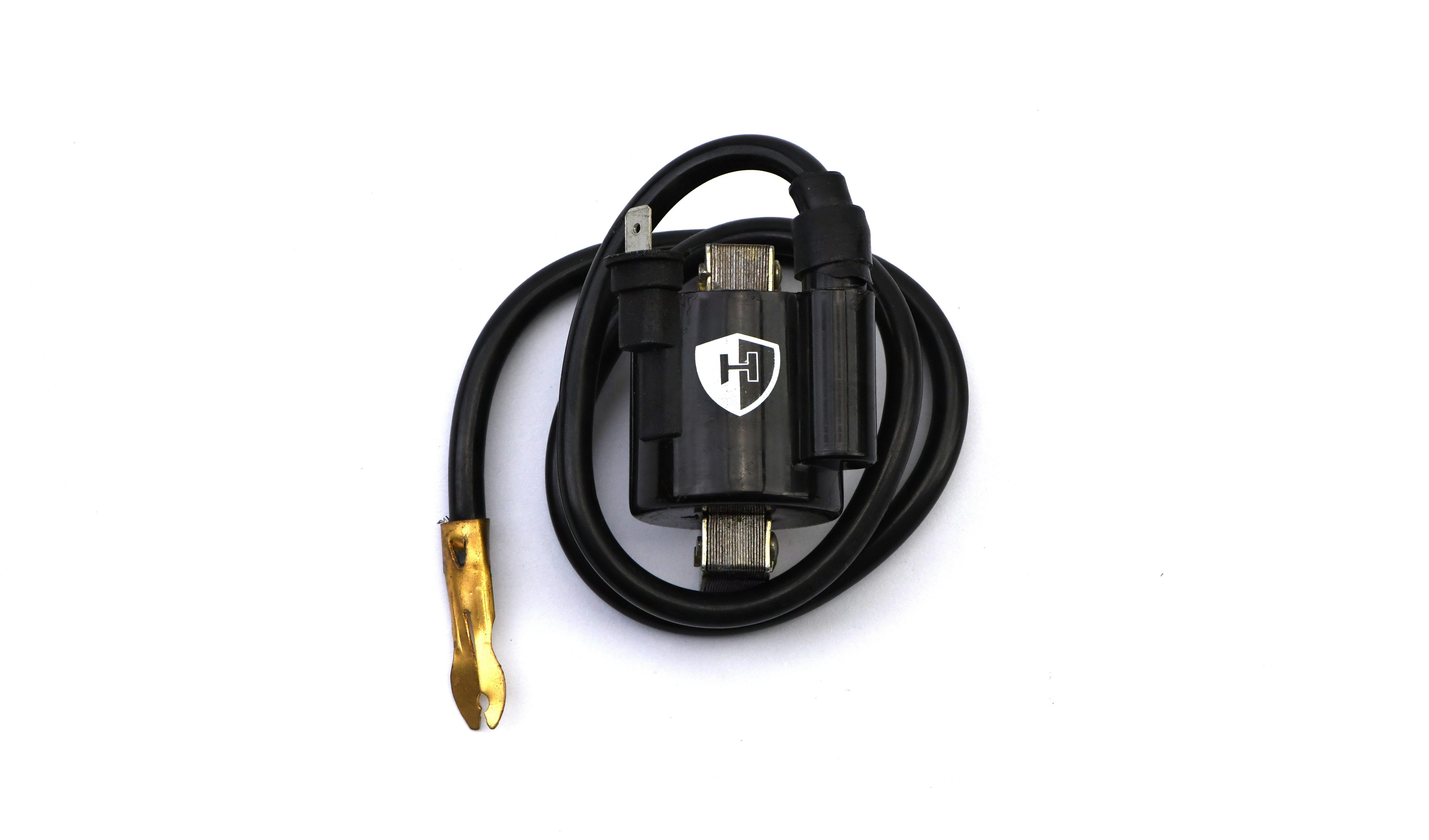 Hendler Ignition Coil 12v AC Single 1 Spade Terminal (32mm Centres)