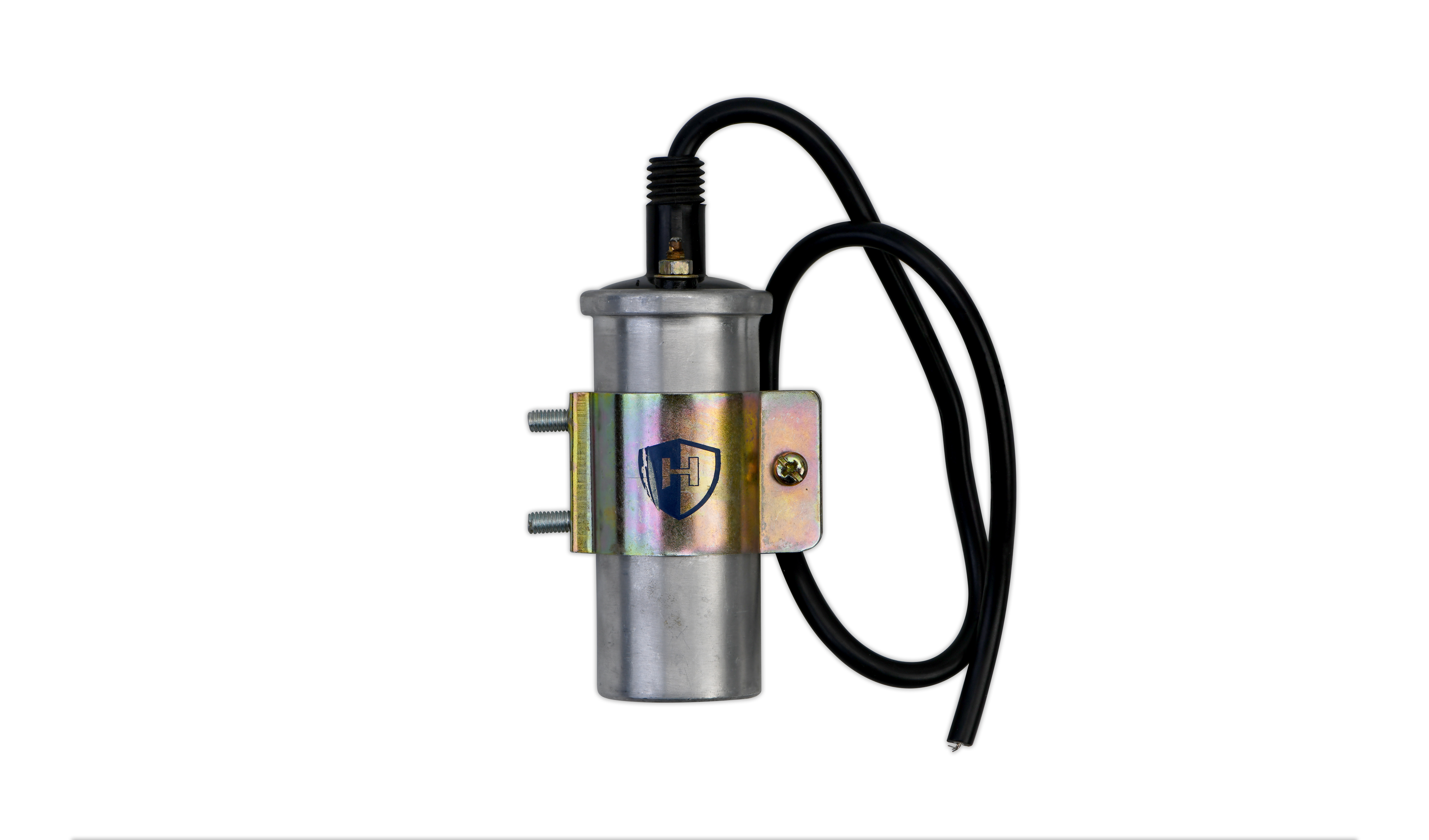 Hendler Ignition Coil 12v DC 2 Poles British, MZ, Early Japanese (P: 5.50Oh, S: 11.80KOh)