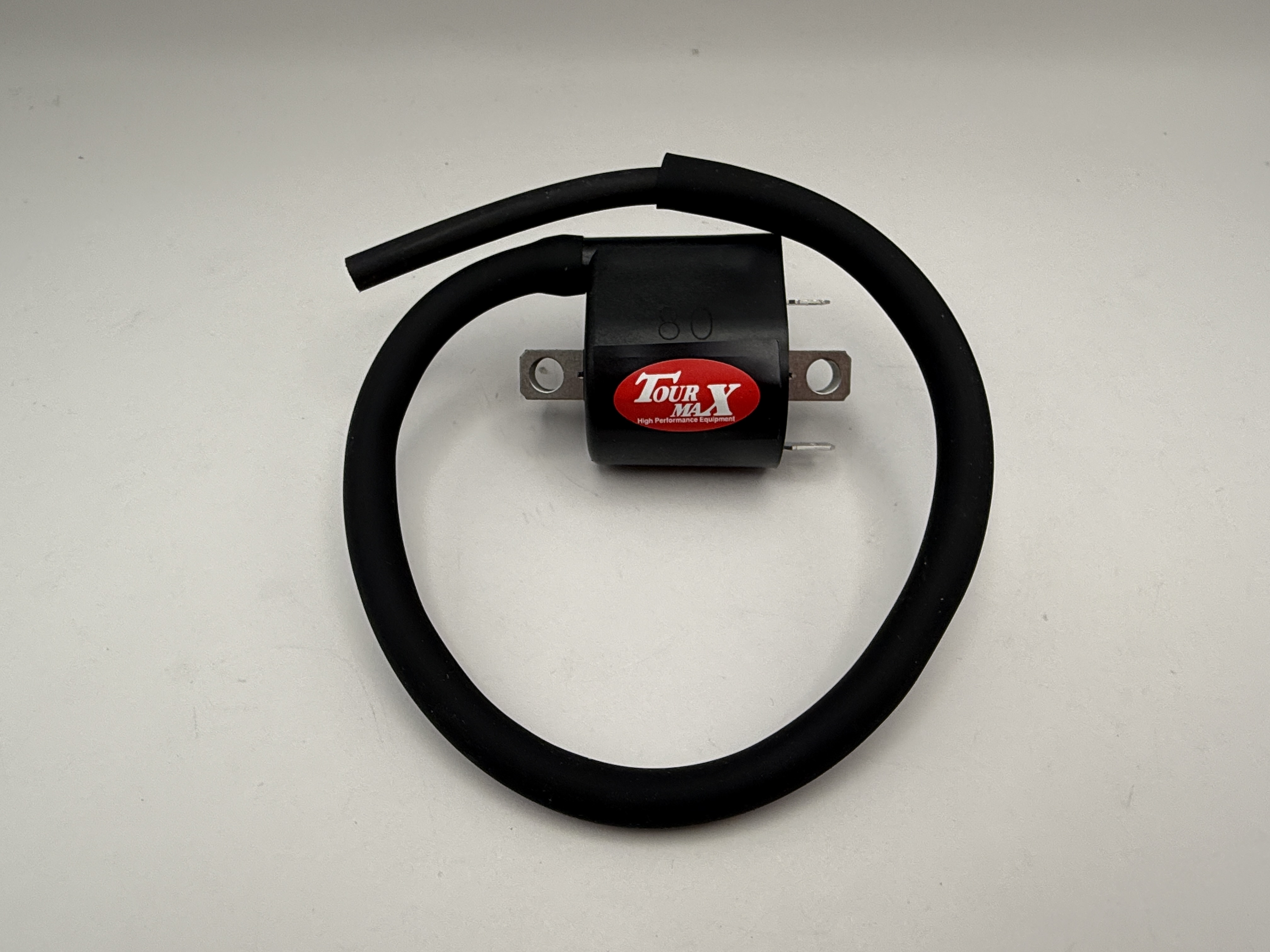 TourMax Ignition Coil Suzuki VL800C 06-10 (Front Left), DL650 V-Strom 04-06 (Front) OE Ref: 33410-17G00 55mm Bolt Holes 37.5cm lead P:3.40 Ohms S:18.10 kOhms