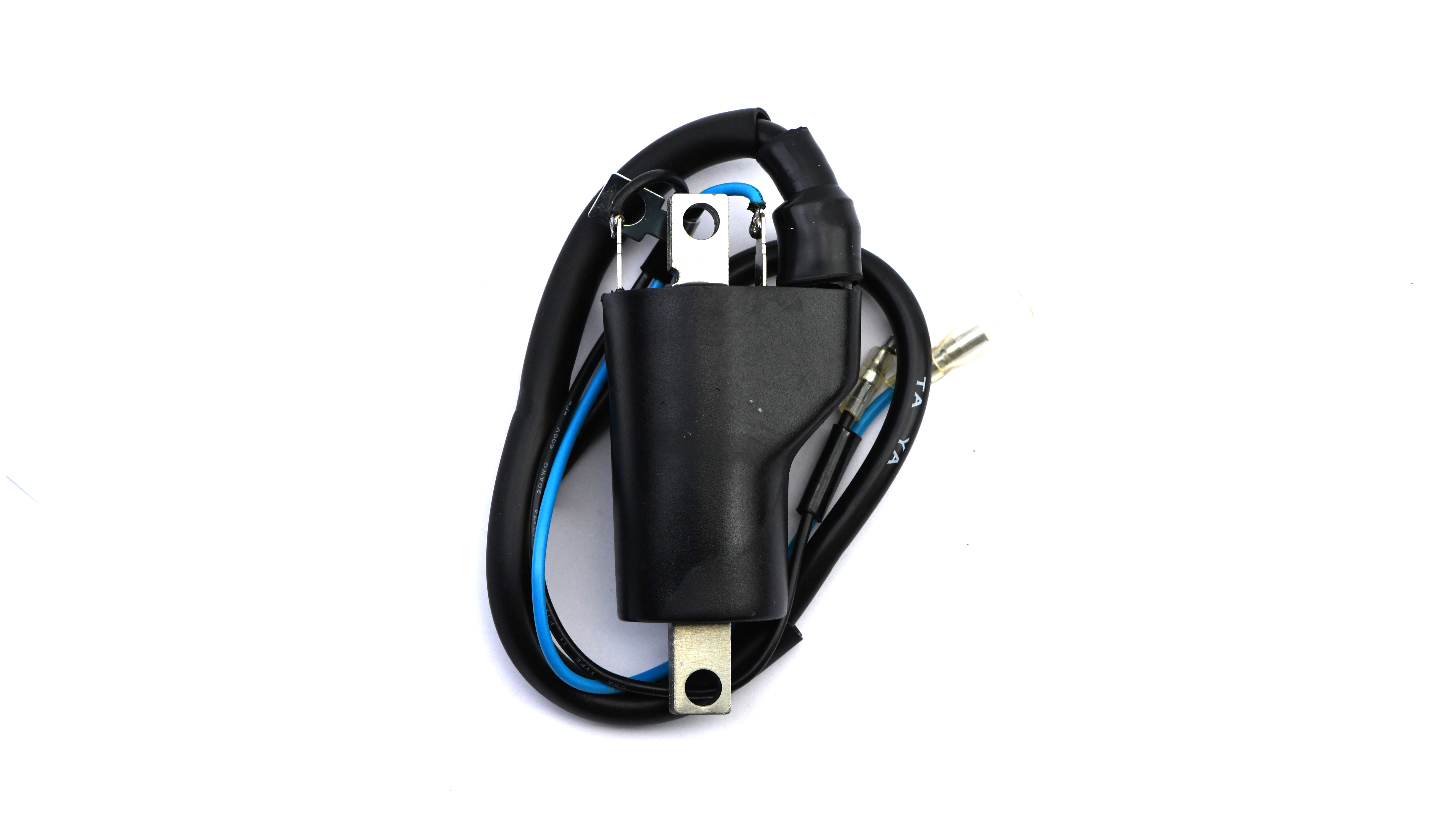 Hendler Ignition Coil 12v DC 2 Wires (90mm Centres) (P: 3.60Oh, S: 10.83KOh)