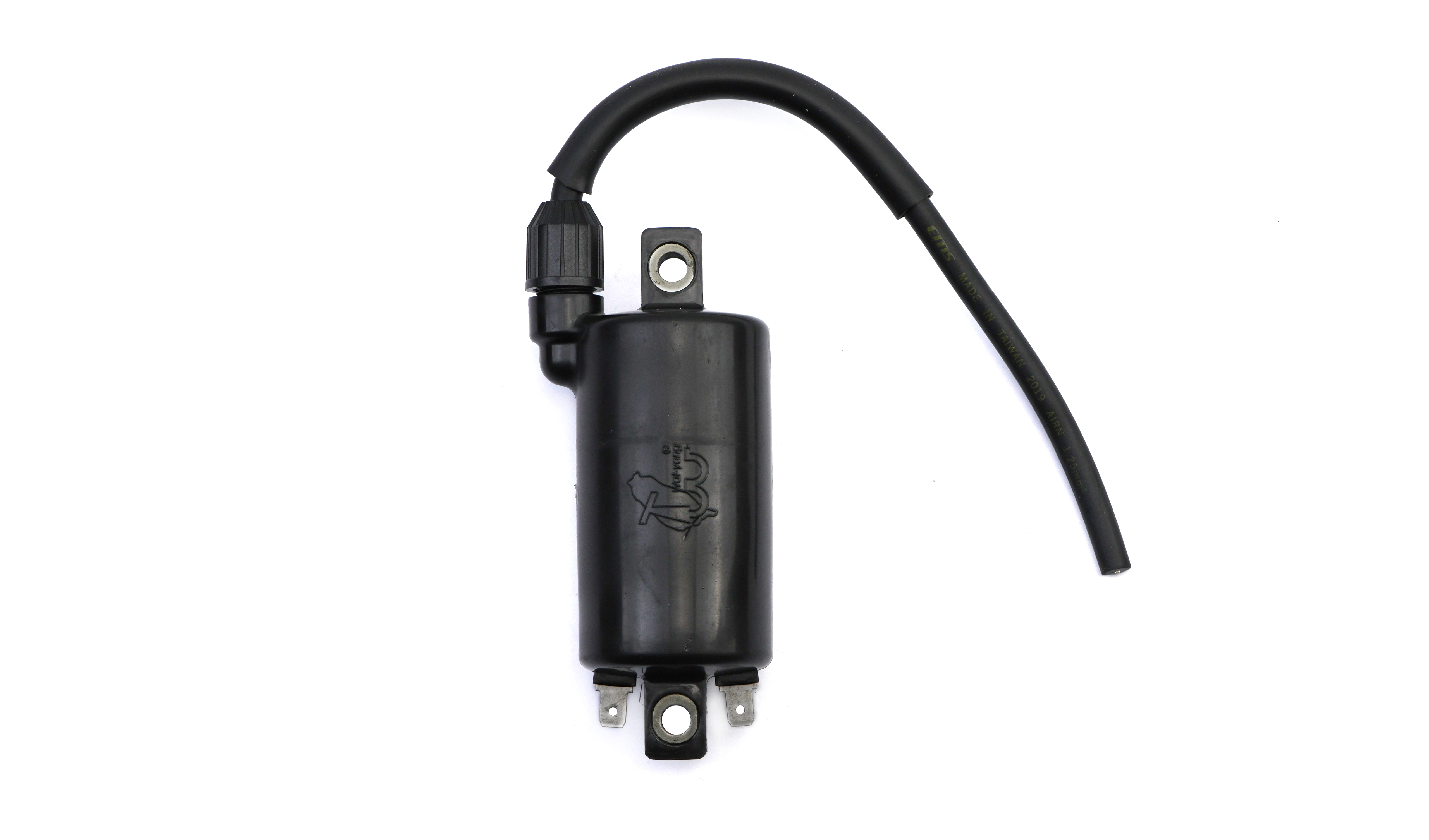 Hendler Ignition Coil 12v CDI Single Lead 2 Terminals Kawasaki (100mm Centres) (P: 2.50Oh, S: 11.81KOh)
