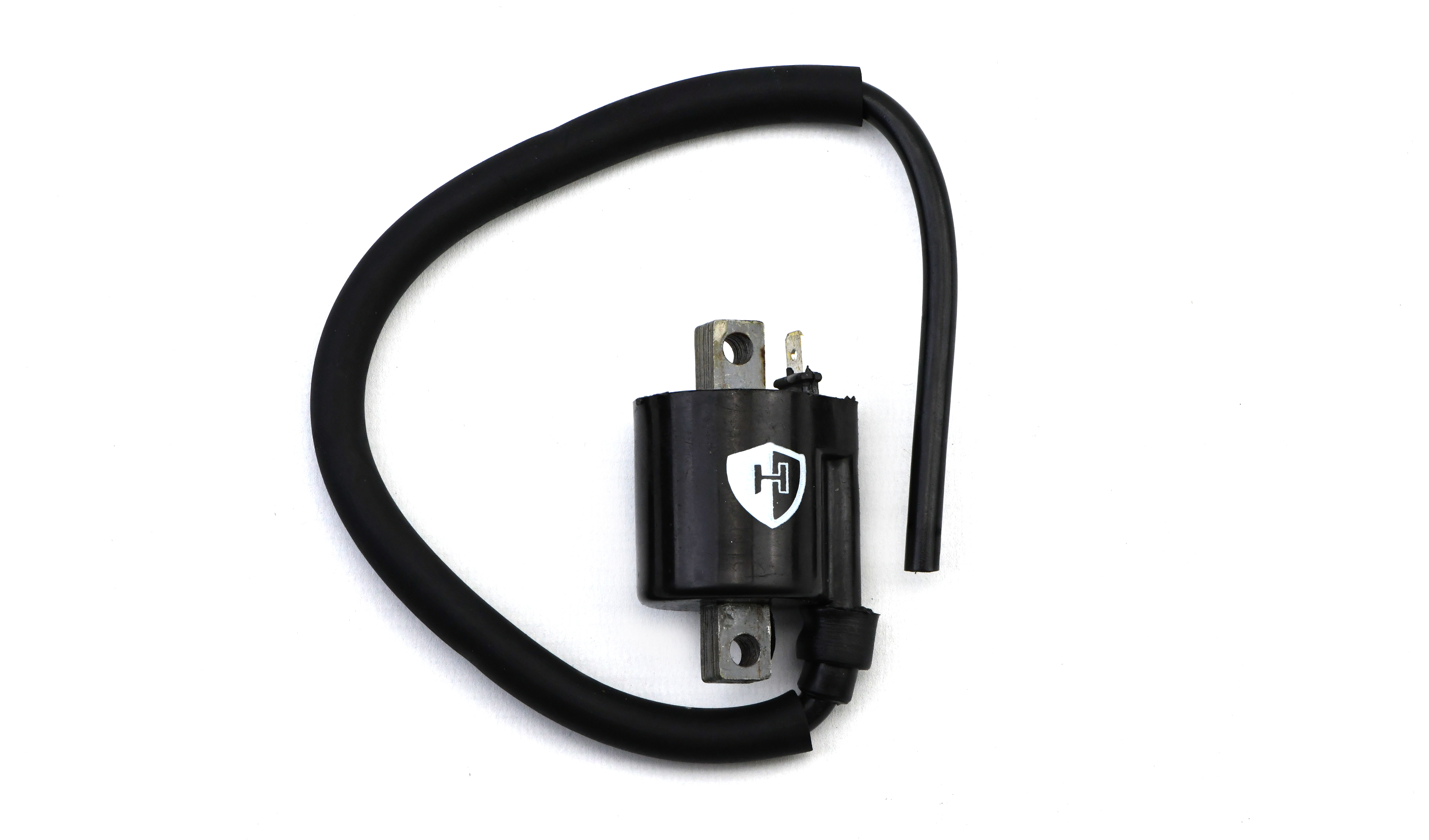 Hendler Ignition Coil 6v or 12v CDI Single 1 Spade (55mm Centres) (P: 0.60Oh, S: 5.97KOh)