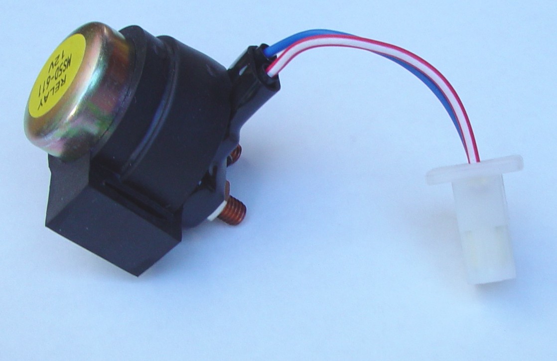 TourMax Starter Relay Yamaha XT225 92-99, SR250 87, XV535 Virago 83, 87-88, 90, 93-99, XJ550 Maxim 81-83, FJ600 84-85, TT600E 96-02, XTZ600 Tenere 86-90, XVZ1200 83-85 OE Refs: 3AY-81940-00, 22U-81940-10, 3H5-81940-00