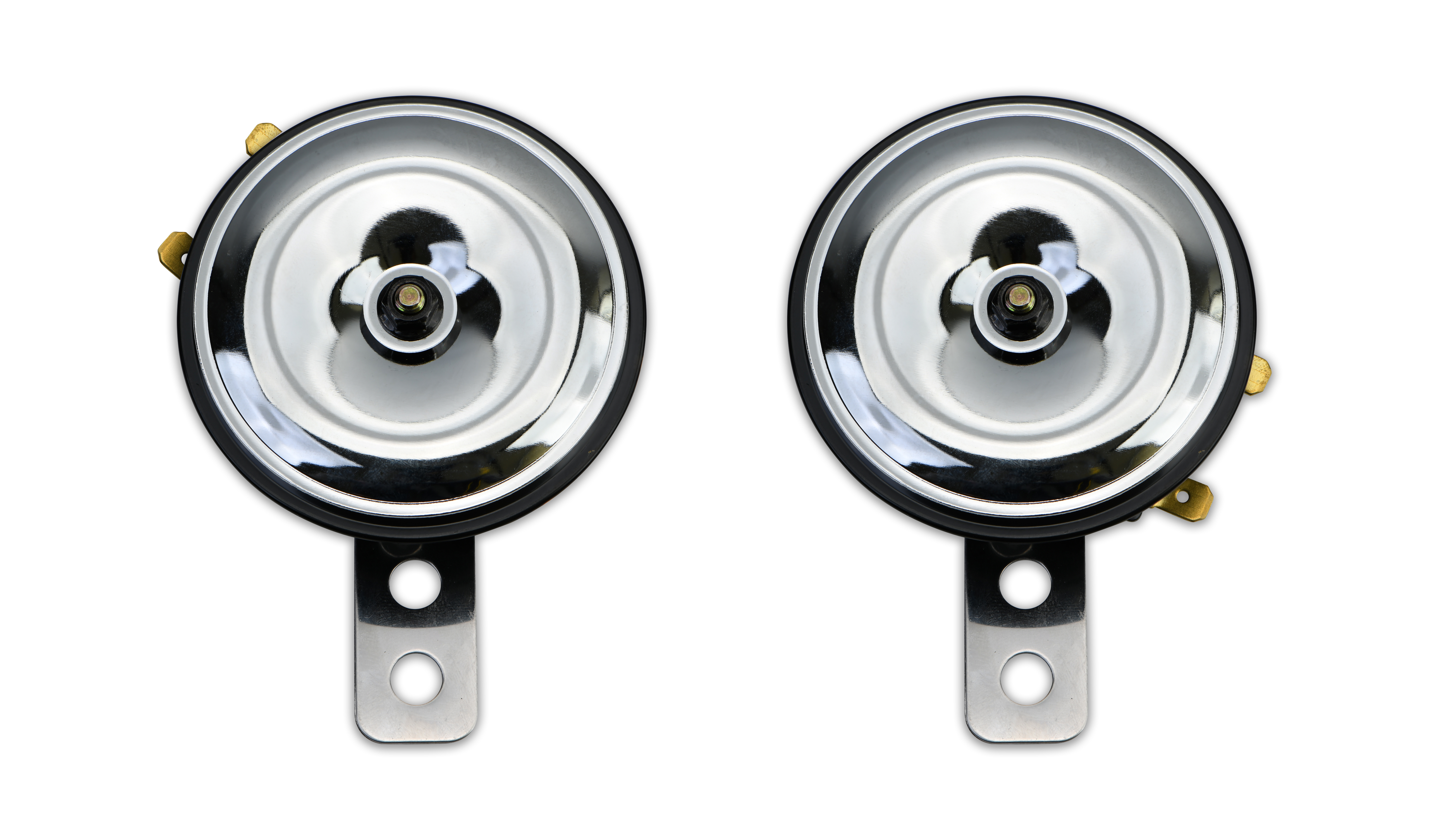 Hendler Horn 12 Volt (12V) Chrome Twin Type OD 90mm