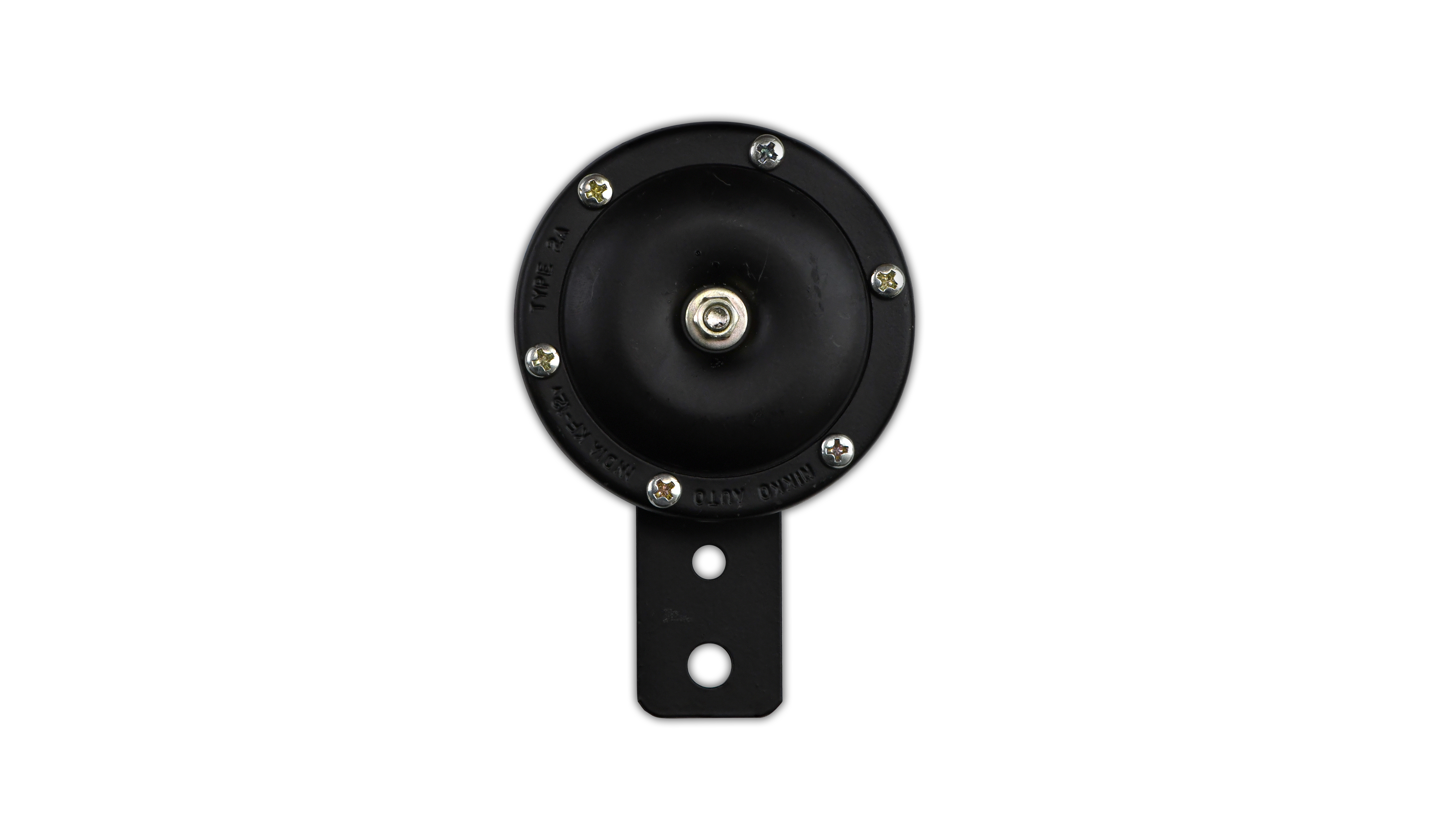 Nikko Horn 12 Volt (12V) Black OD 75mm (Made in India)
