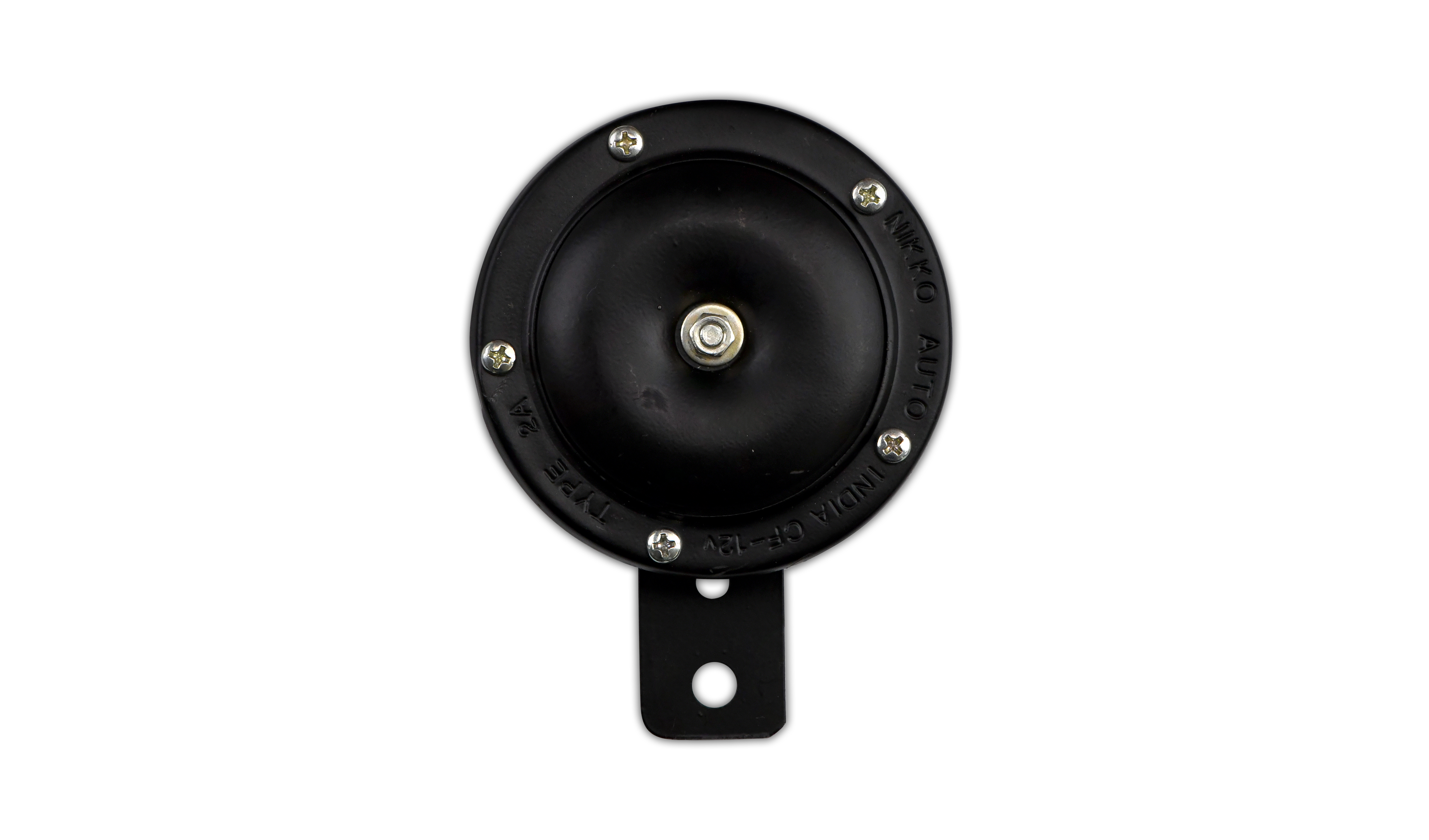 Nikko Horn 12 Volt (12V) Black OD 86mm (Made in India)