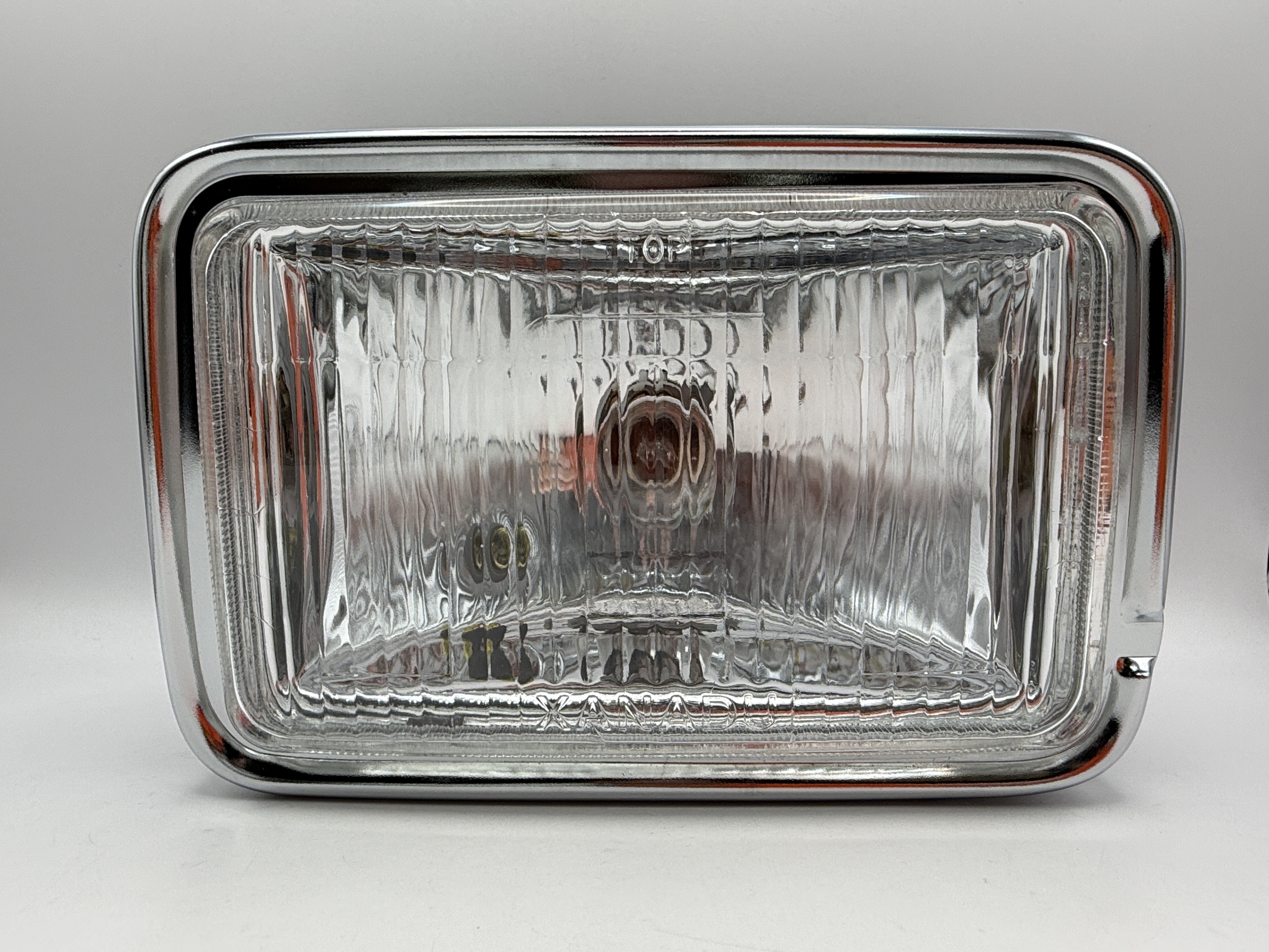 Hendler Headlight Rectangle Complete Honda CB125TD, CG125 Brazil
