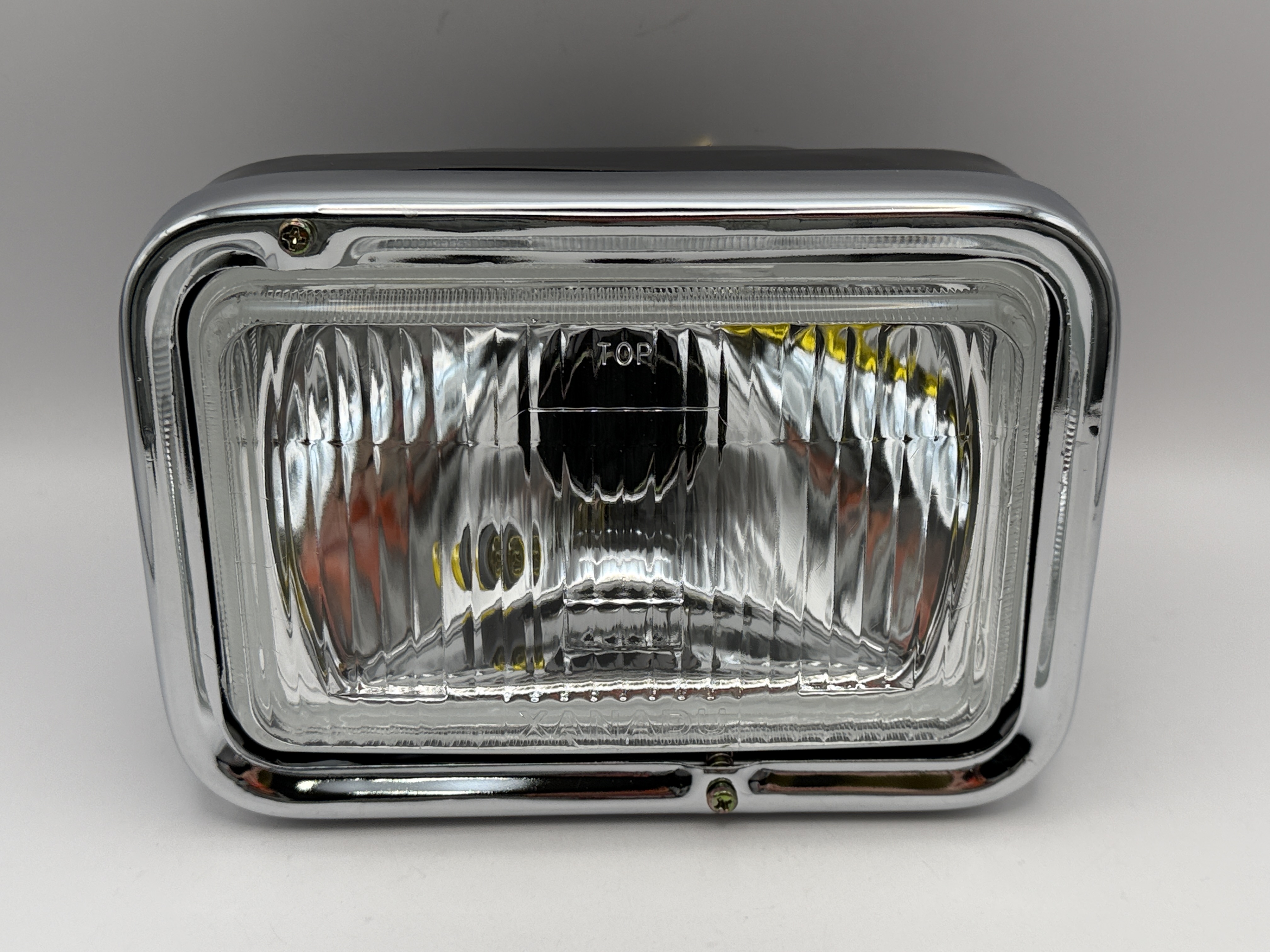 Hendler Headlight Rectangle Complete Yamaha RD125LC, TZR125 7.5''