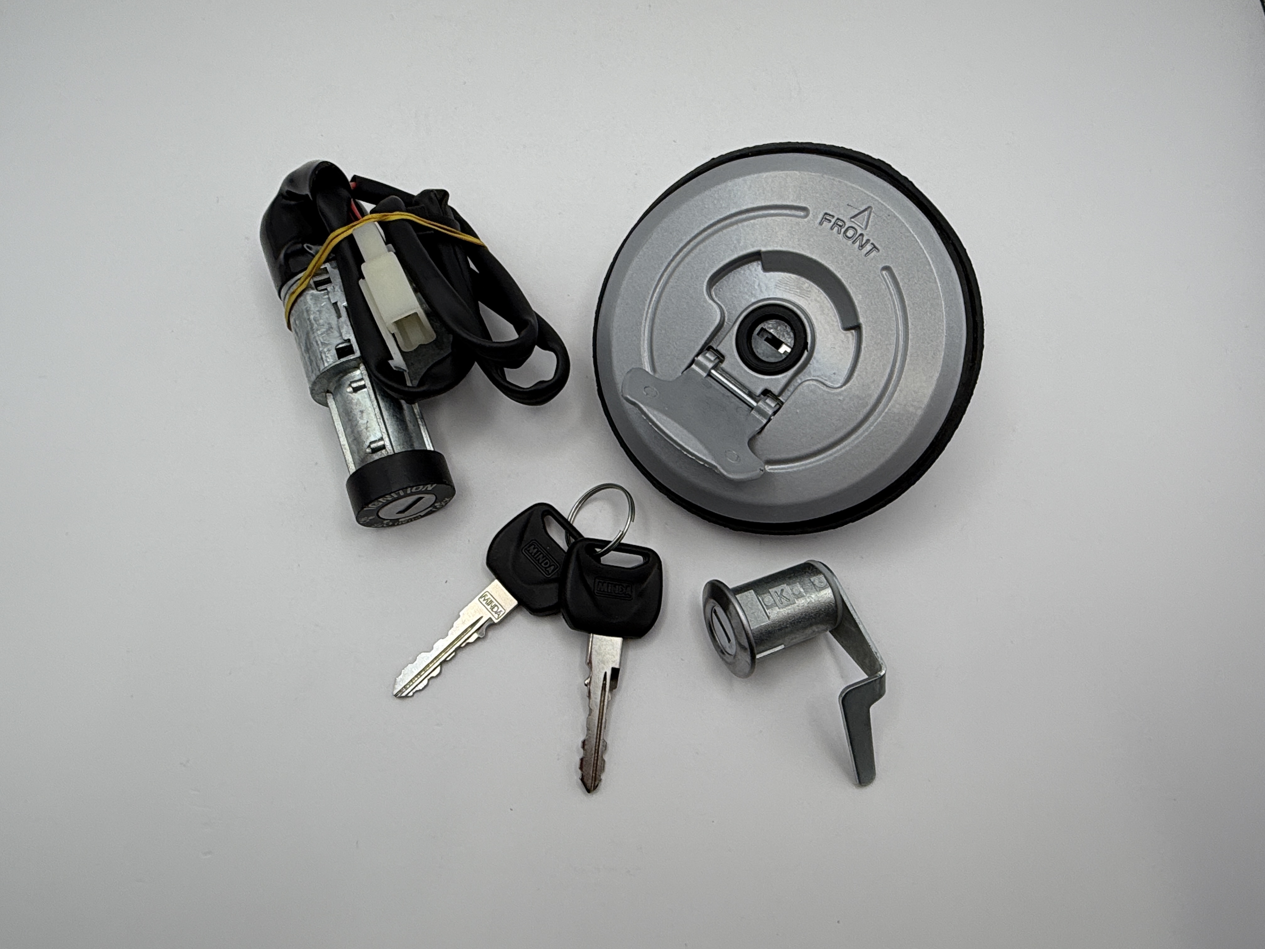 Hendler Ignition Switch & Tank Cap Honda CBF125 09-12 Longer Cable than 591220H