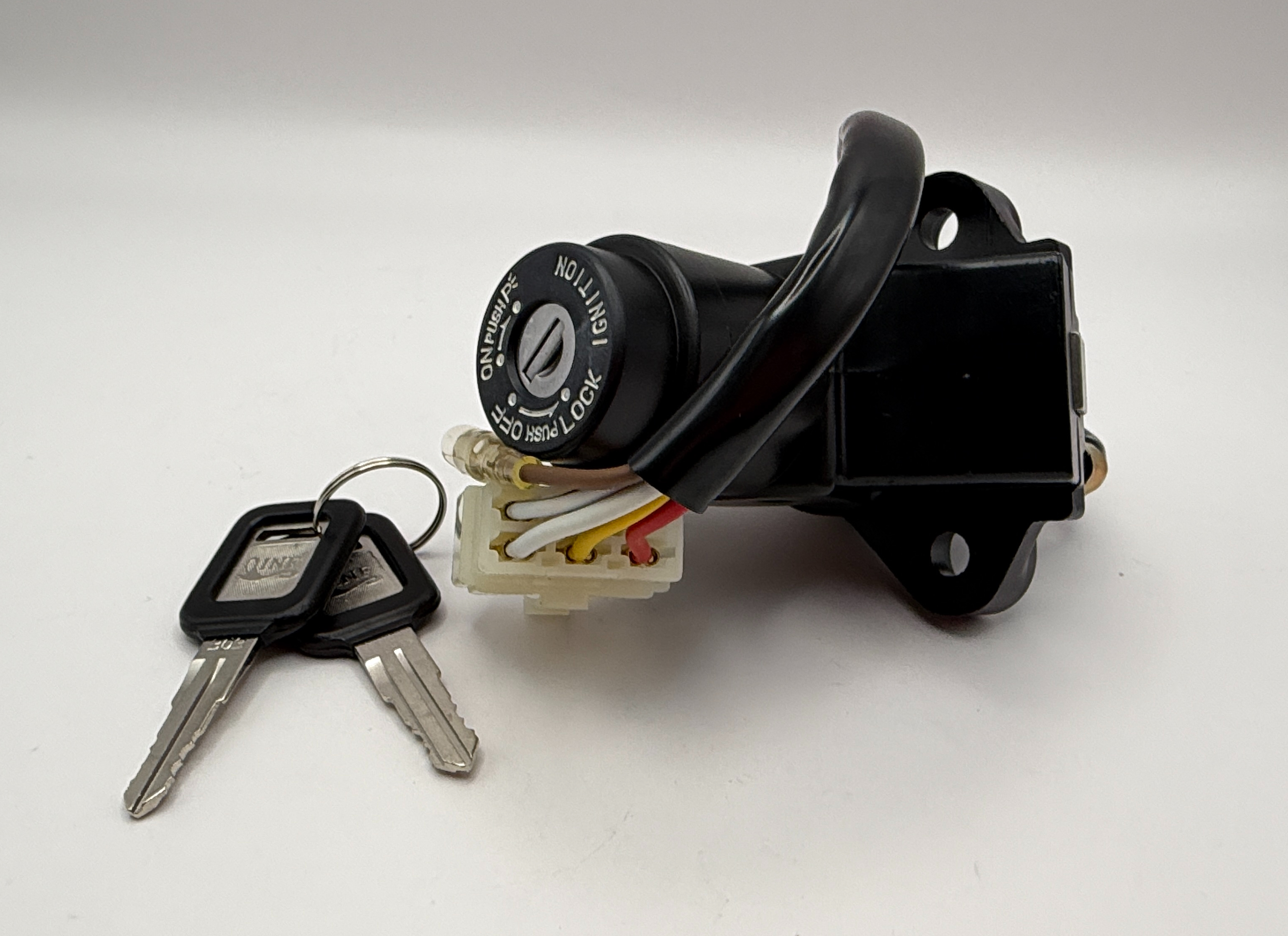 Hendler Ignition Switch Kawasaki ZX600A1-A2, B1 85-87, ZXR750H 89-90, KZ1100-B1-B2 81-82 (7 Wires) 27005-5038 27005-5047