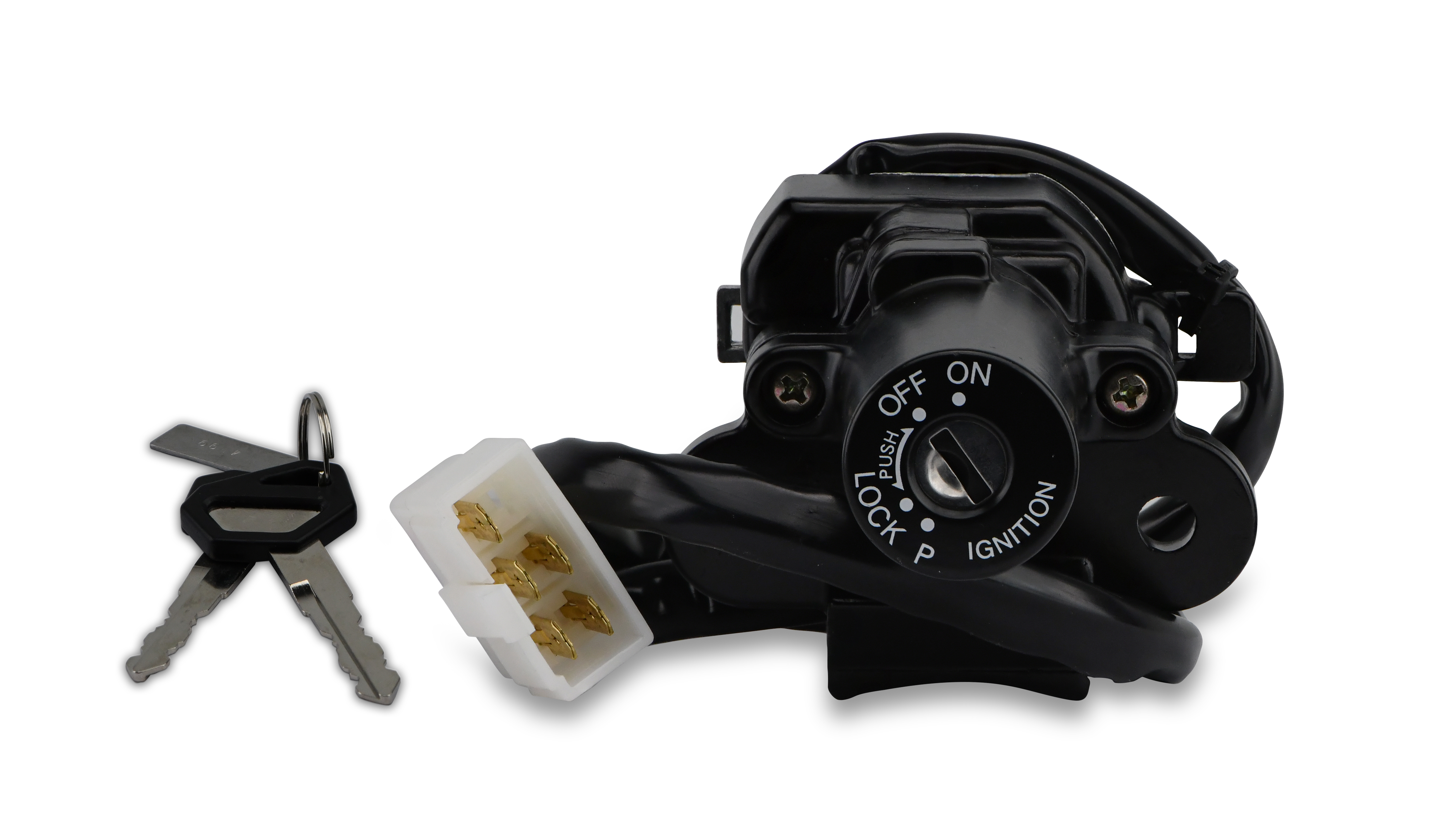 Hendler Ignition Switch Kawasaki ZZR600E, ZX-6R F1-3, ZX9R 94-04 (5 Wires)