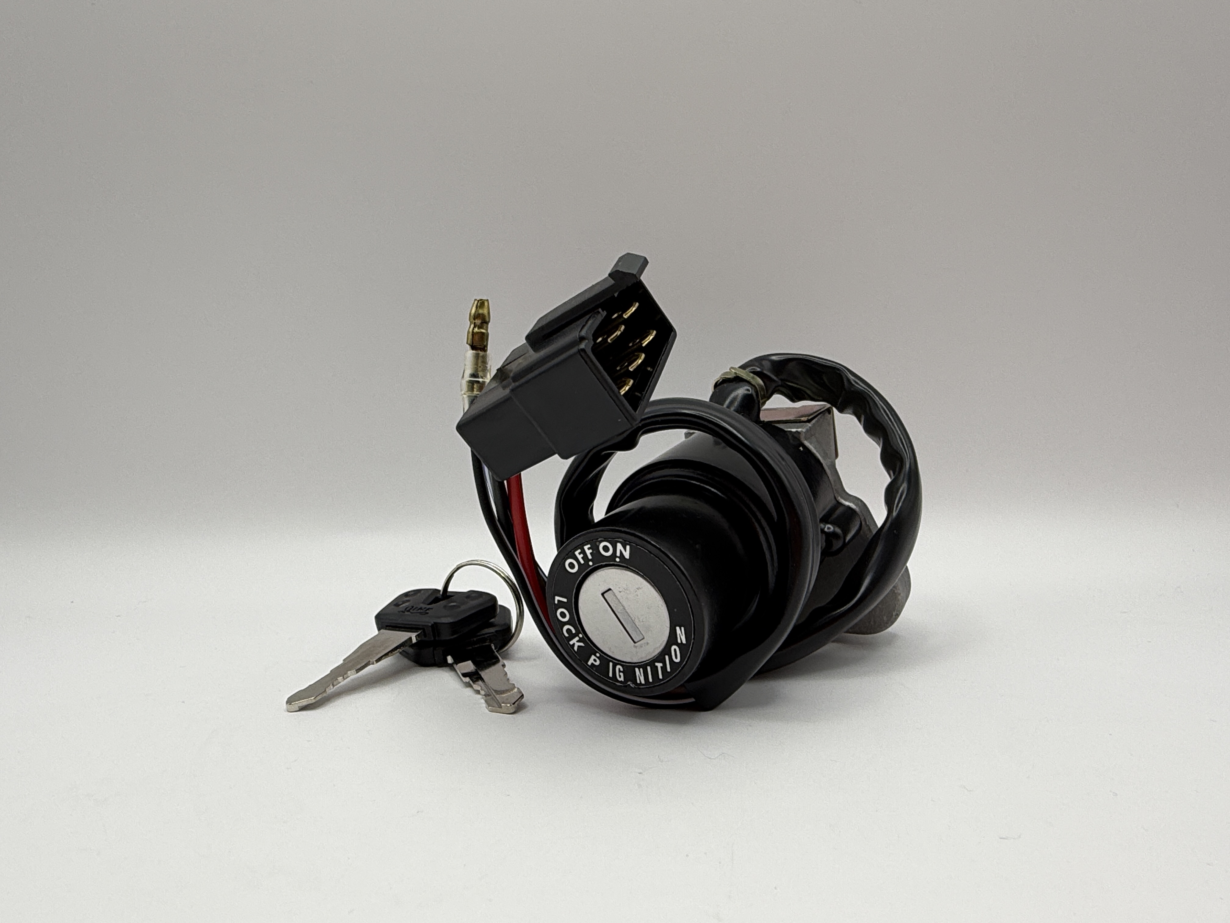 Hendler Ignition Switch Yamaha RD350 YPVS (6 Wires, 5 in Block, 1 loose)
