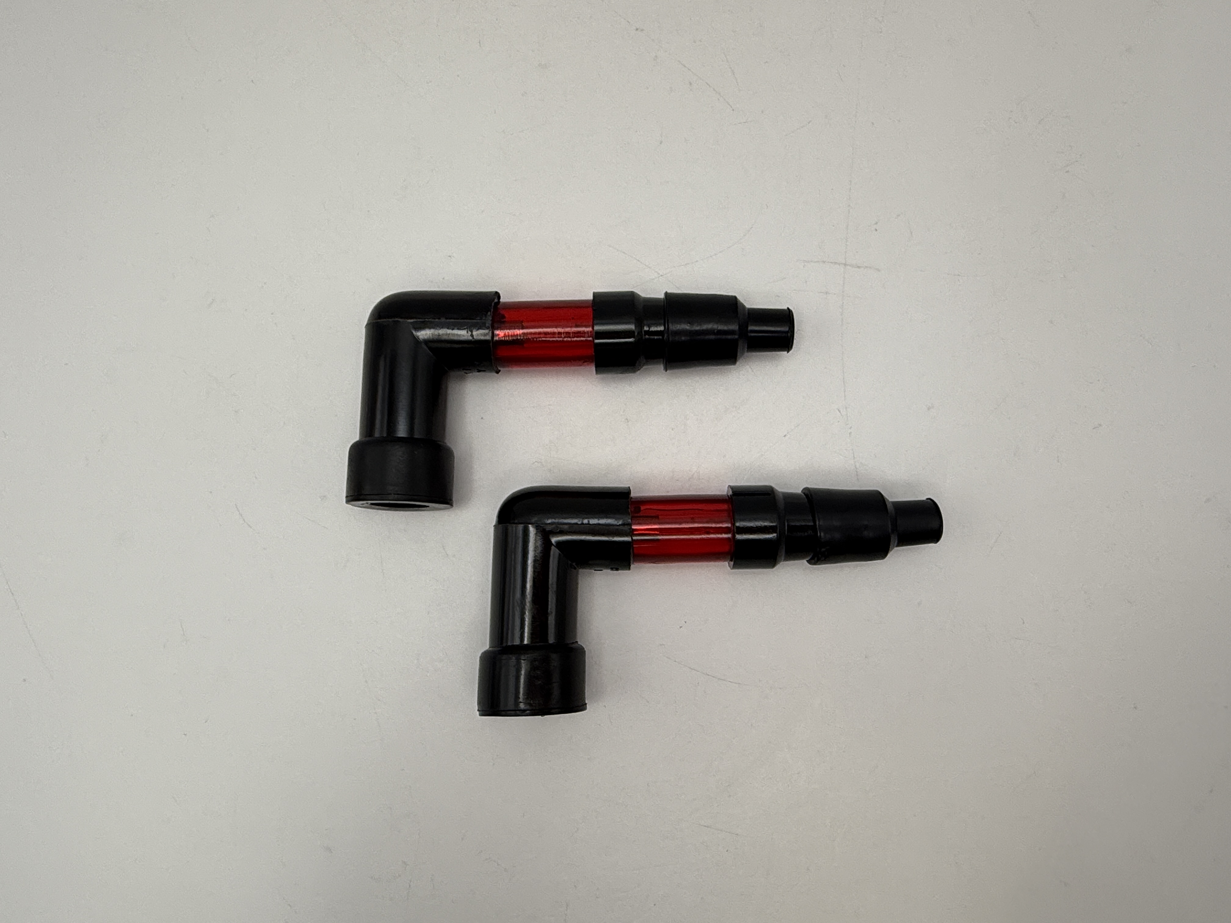 Hendler Spark Plug Cap Neon Red (Fits Solid Terminal Plugs)