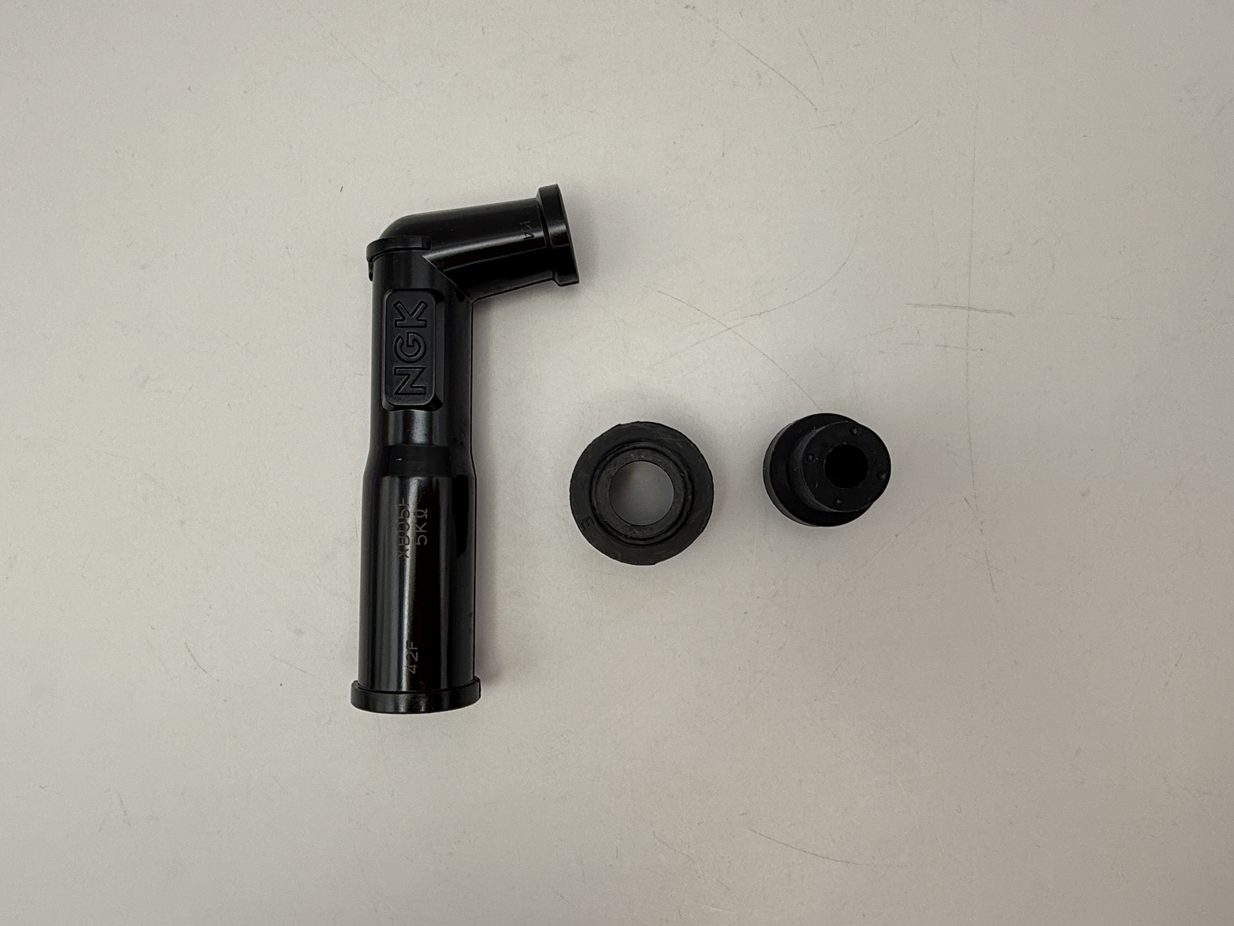 NGK Spark Plug Cap XB05F Black (8062) For Threaded Terminal Plugs