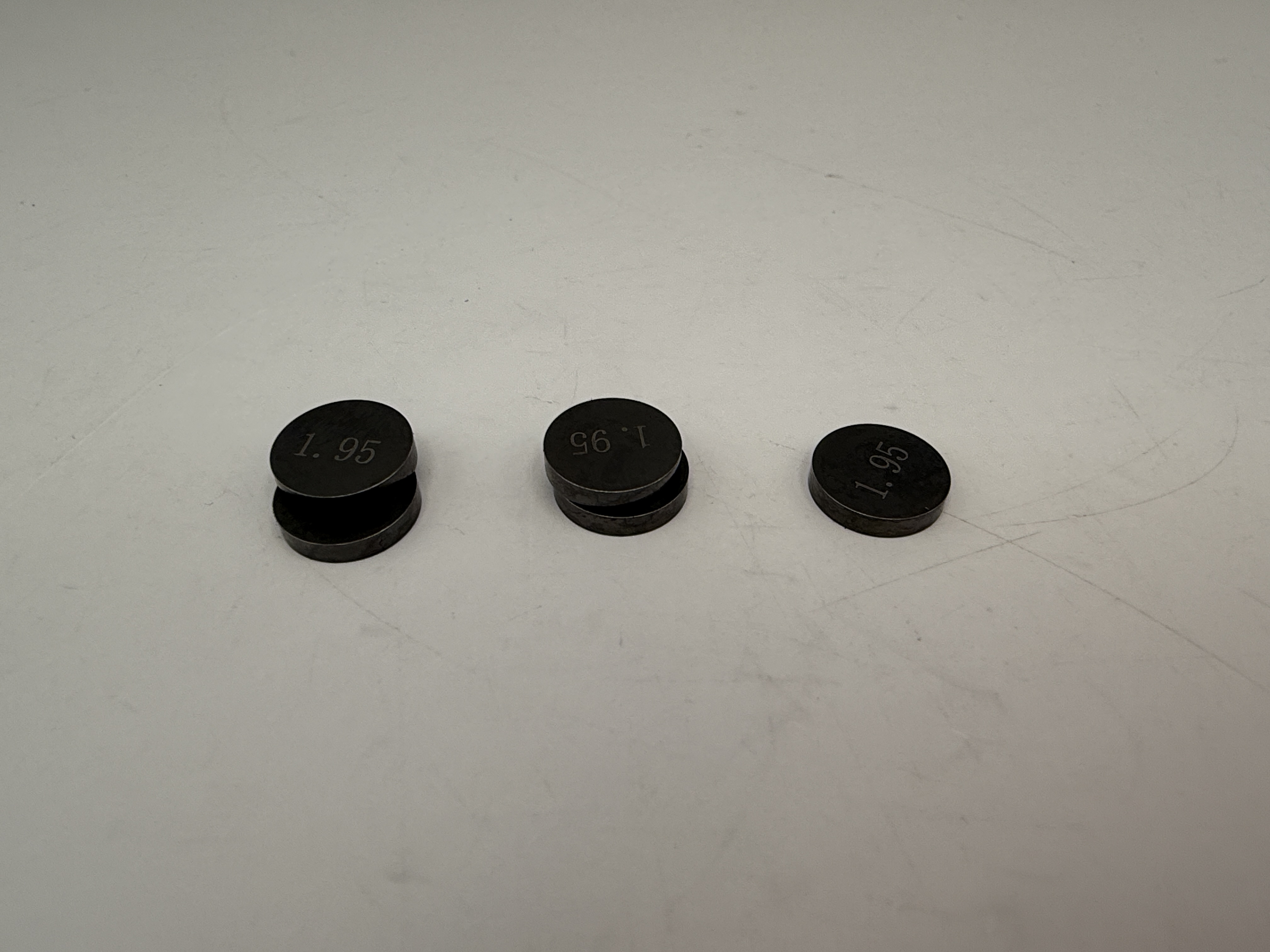 Engine Valve Shim 10.00mm Diameter Size 1.95