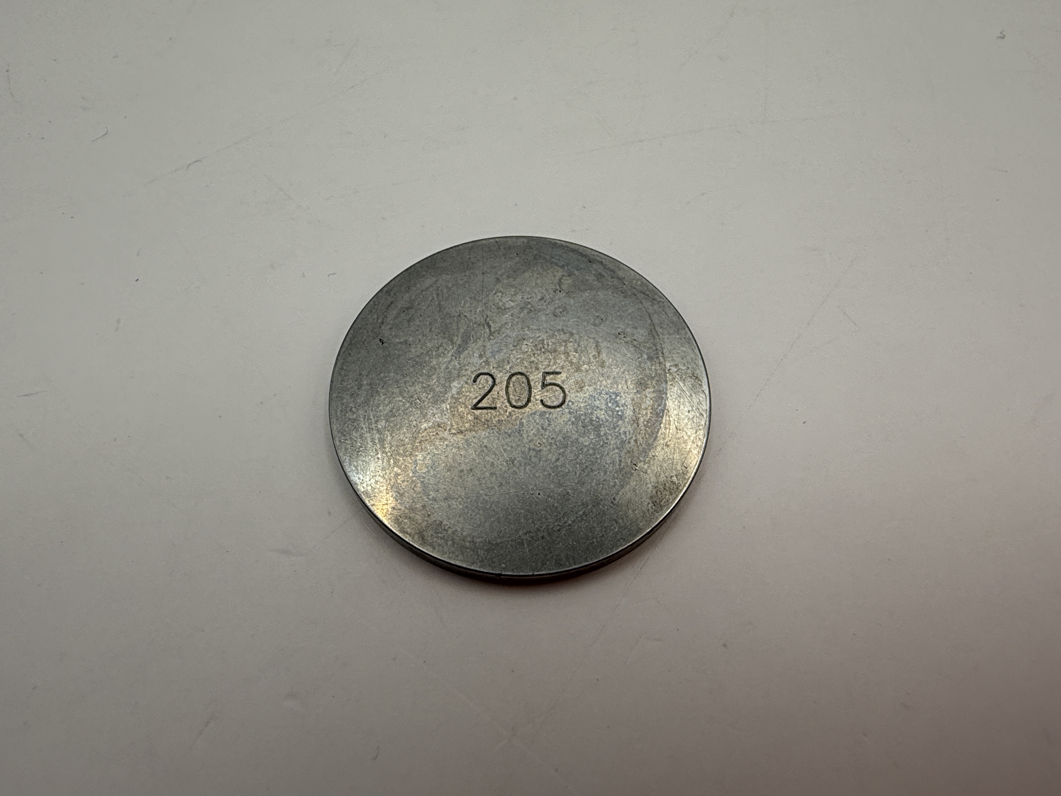 TourMax Engine Valve Shim 29.50mm Diameter Size 2.05