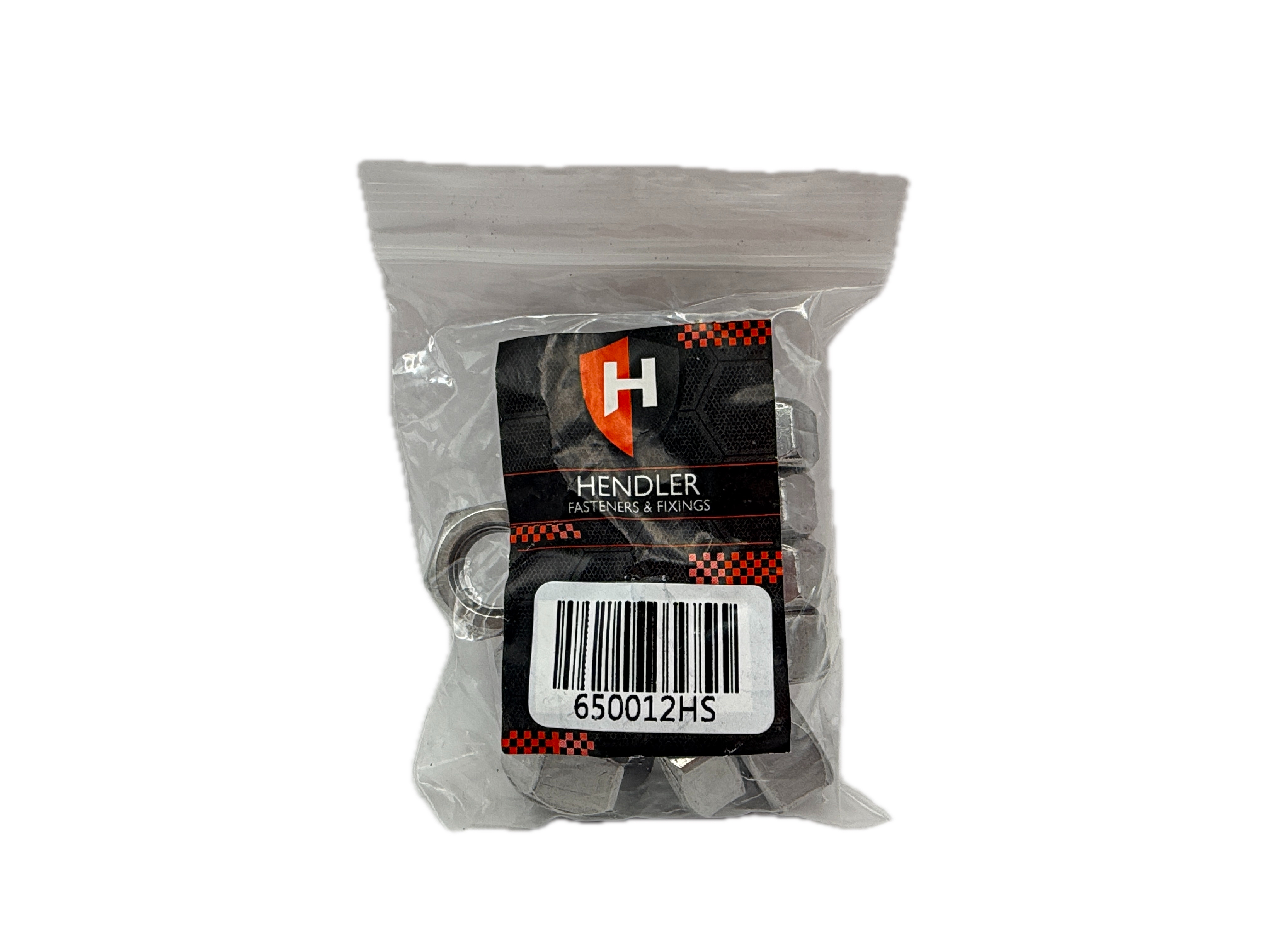 Hendler Nuts Plain Stainless Steel M12 x 1.25mm Pitch