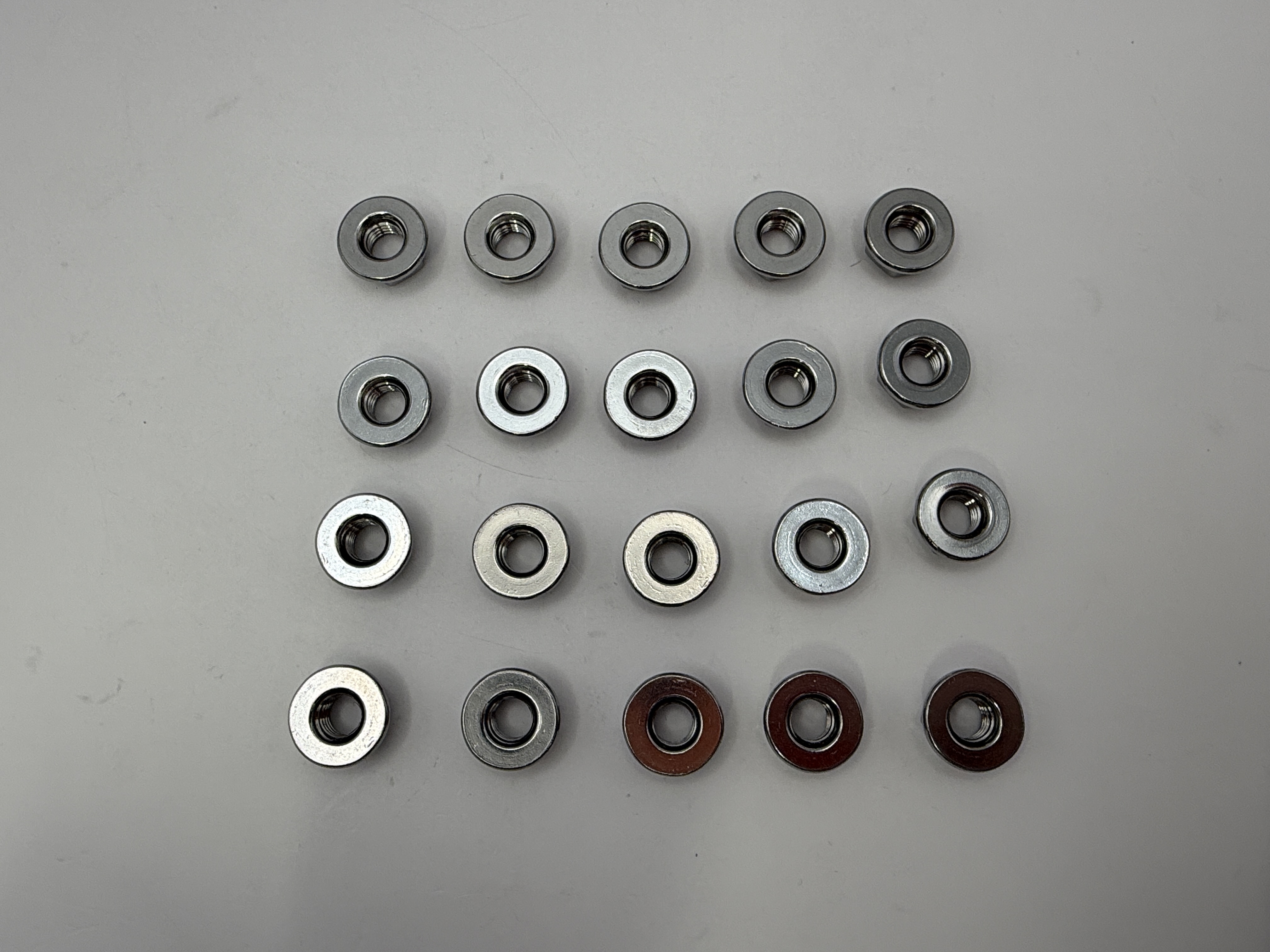 Hendler Nuts Flange Stainless Steel (Smooth Base) M8 x 1.25mm Pitch